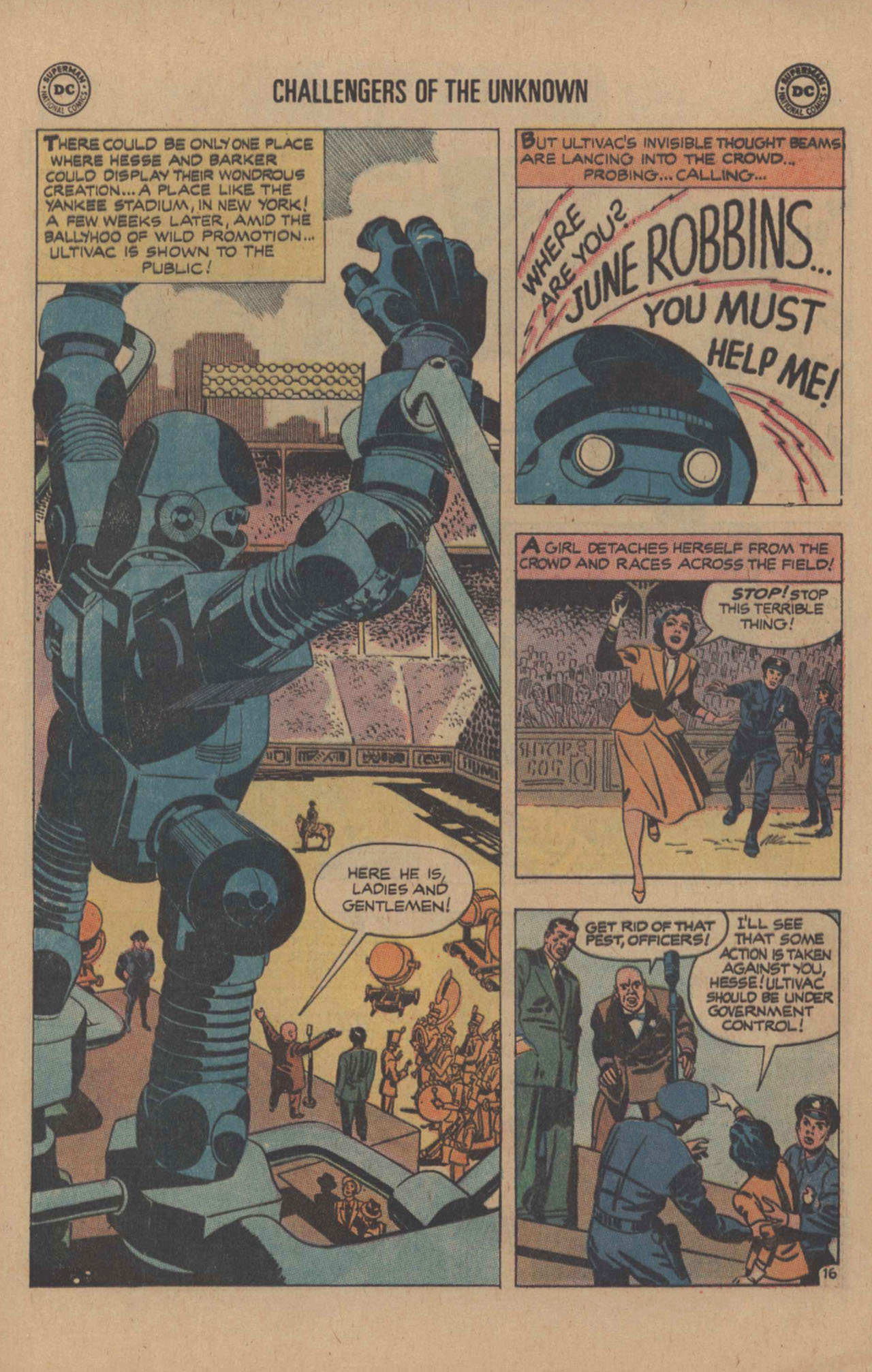 Read online Challengers of the Unknown (1958) comic -  Issue #75 - 21