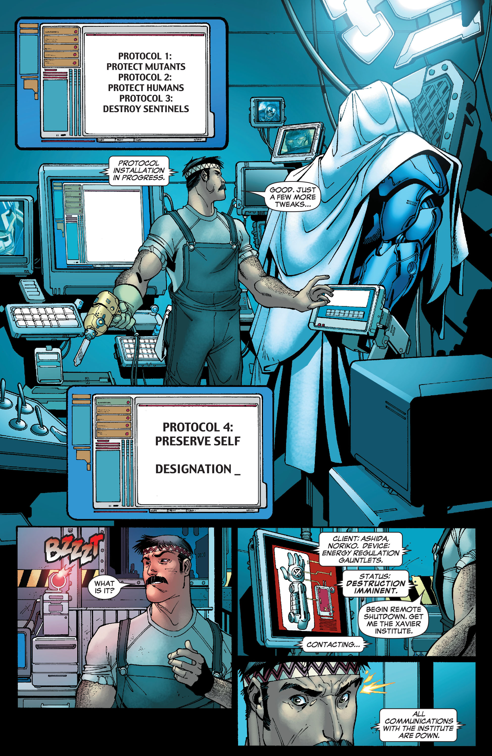 Read online New X-Men (2004) comic -  Issue #27 - 12