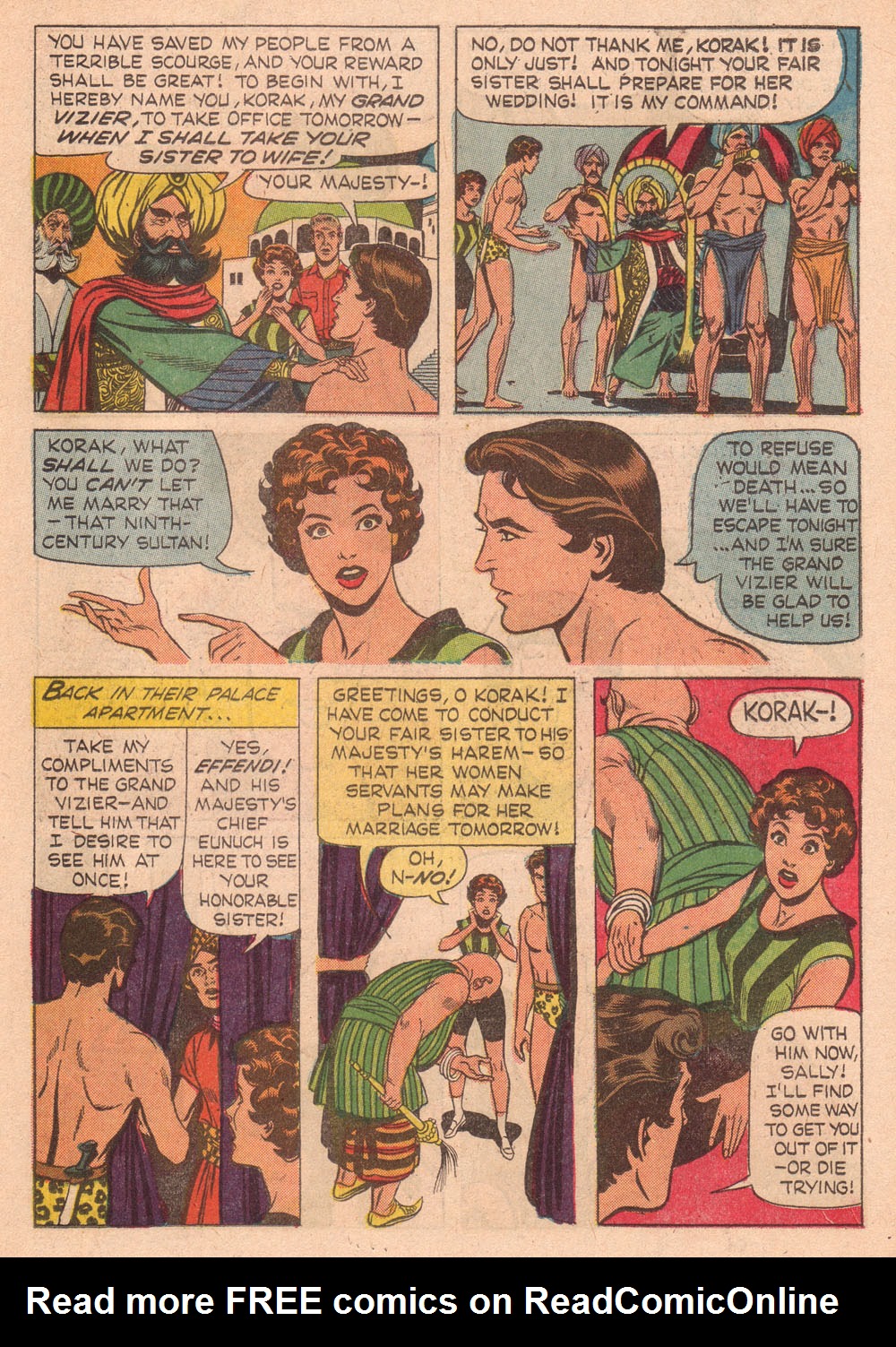 Read online Korak, Son of Tarzan (1964) comic -  Issue #8 - 19