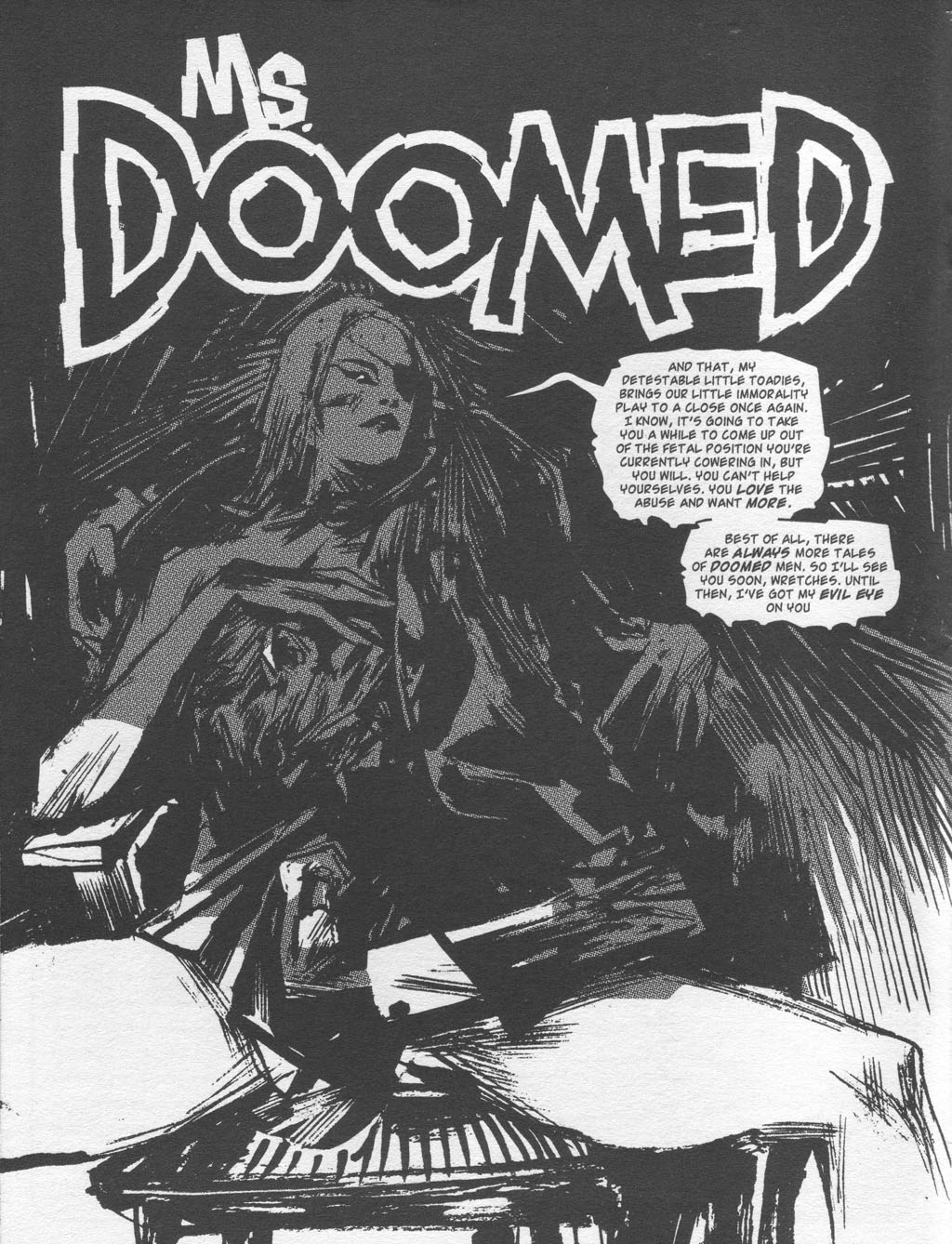 Read online Doomed (2005) comic -  Issue #2 - 74