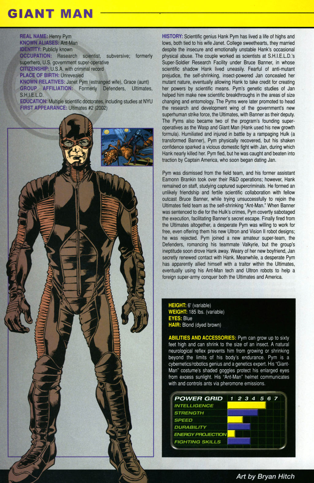 Read online Official Handbook of the Ultimate Marvel Universe: The Ultimates & X-Men 2005 comic -  Issue # Full - 22