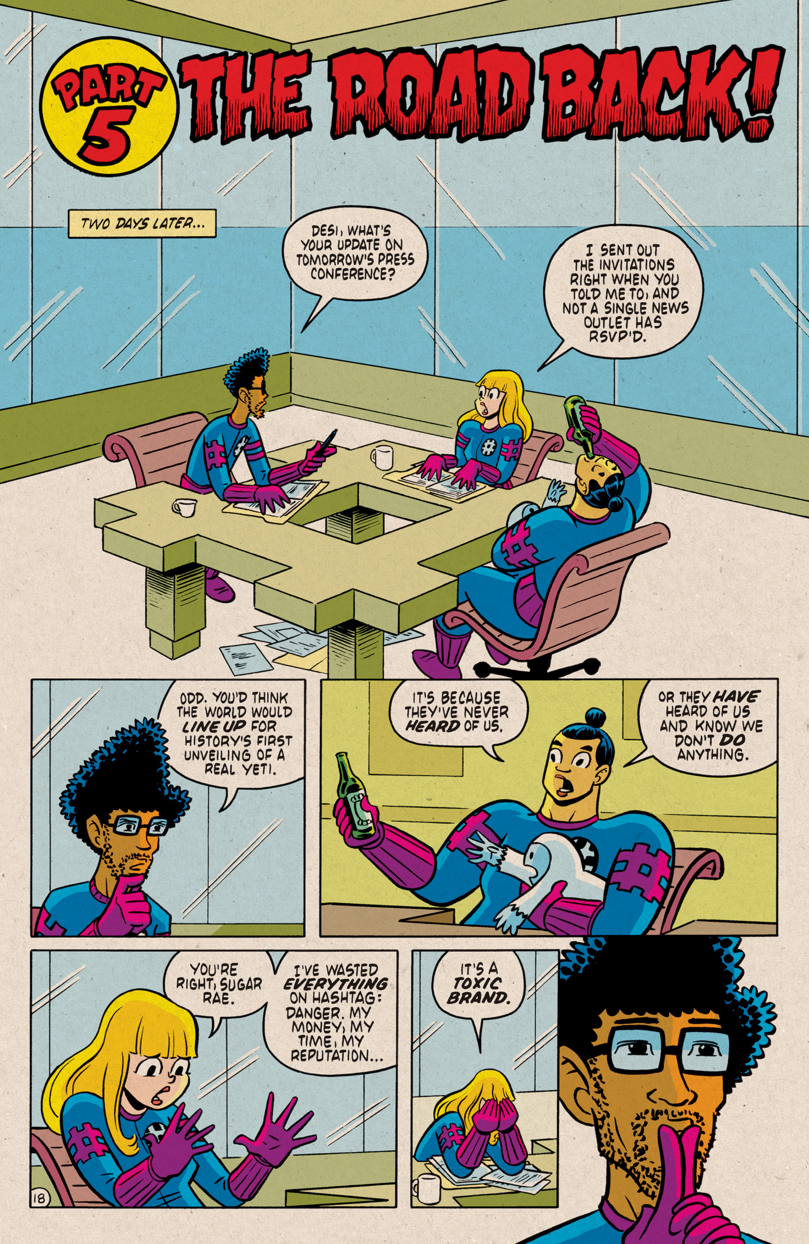 Read online Hashtag Danger comic -  Issue #1 - 20