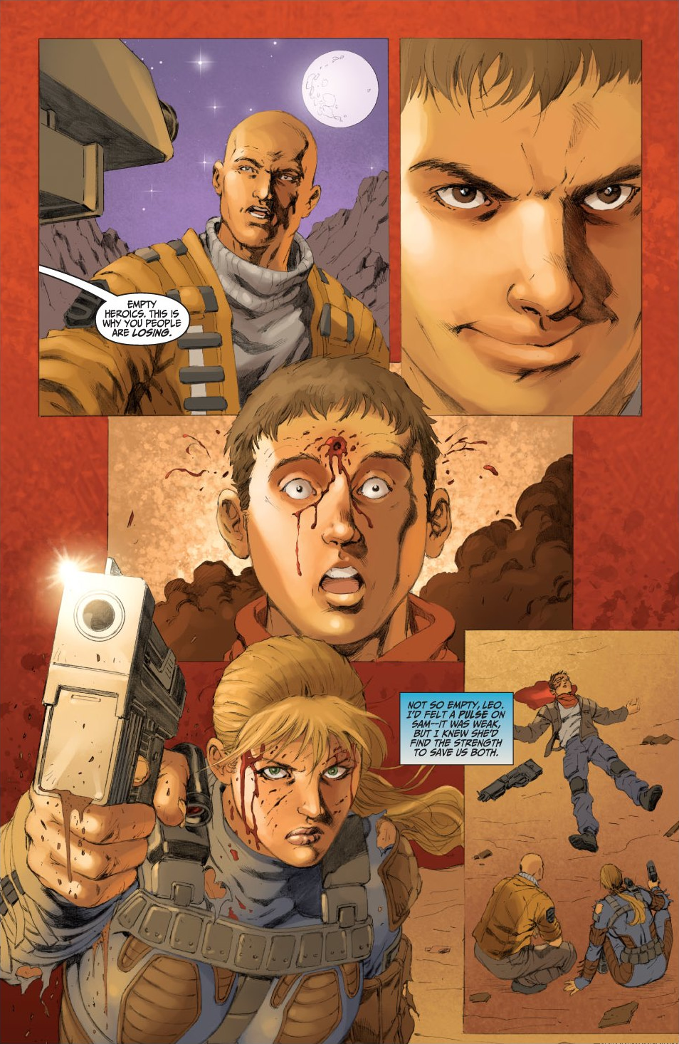 Read online Red Faction: Guerrilla Book #1 ''A Fire On Mars'' comic -  Issue #1 ''A Fire On Mars'' Full - 24