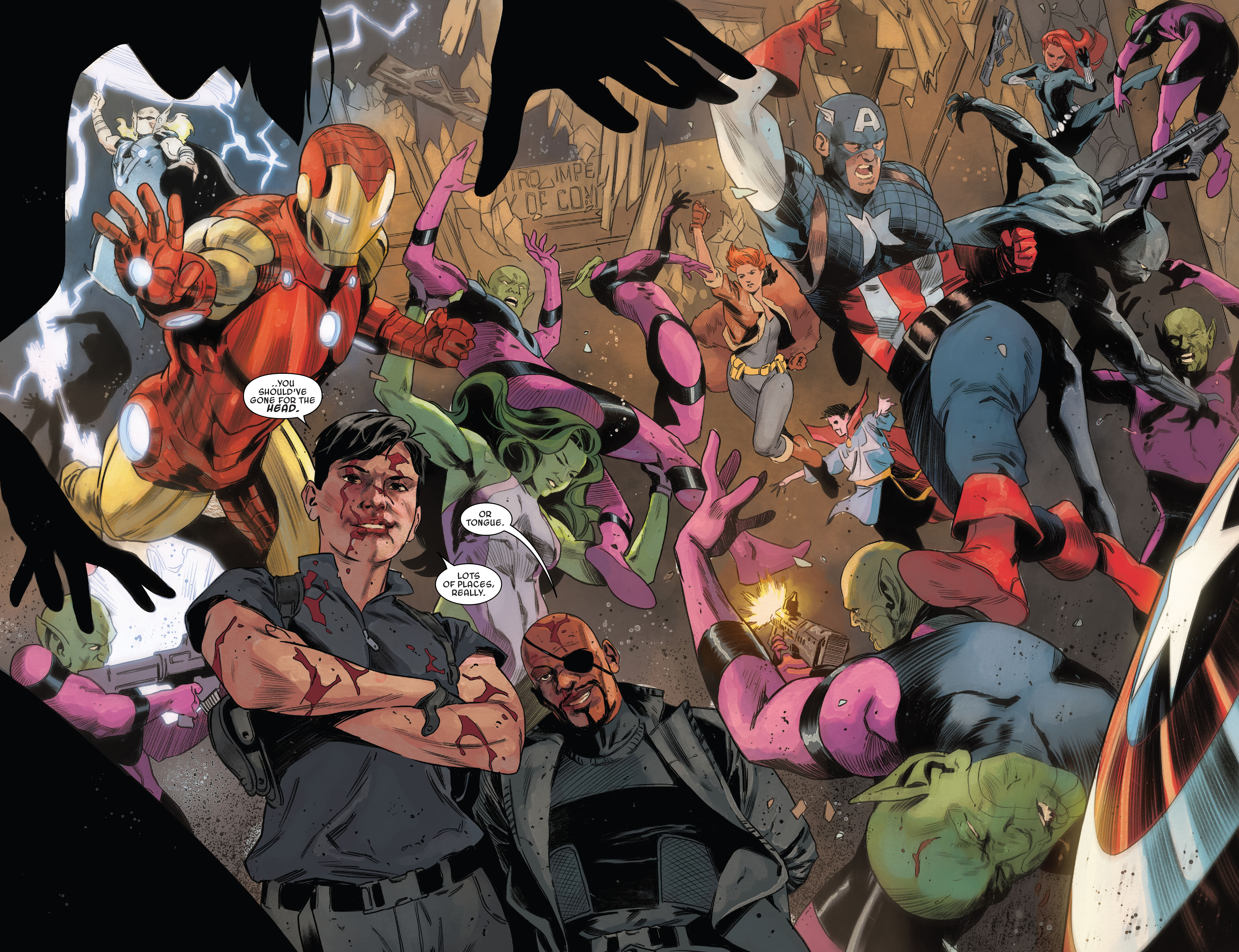 Read online Secret Invasion (2023) comic -  Issue #5 - 14