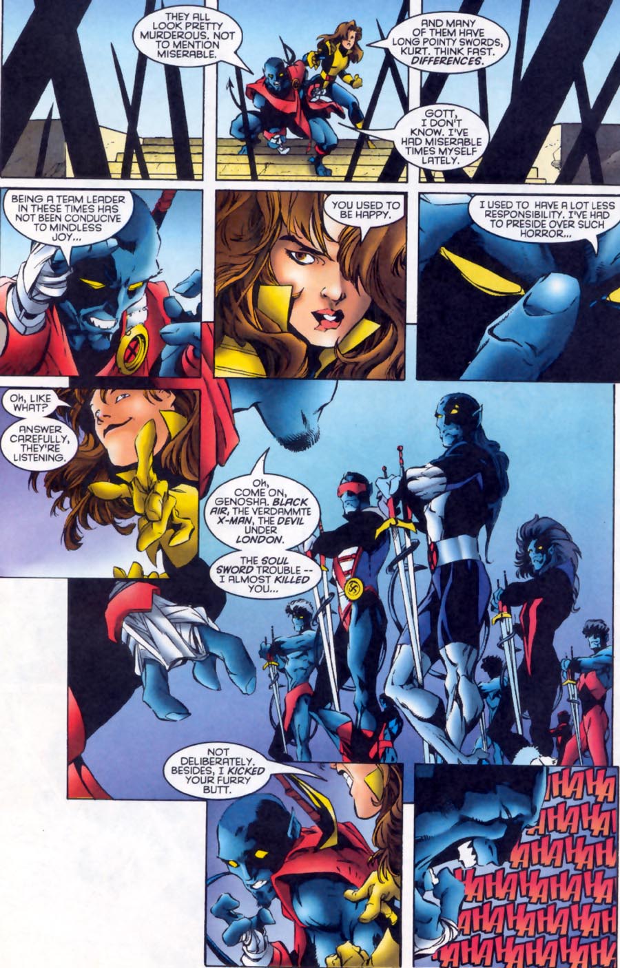 Read online Excalibur (1988) comic -  Issue #103 - 19