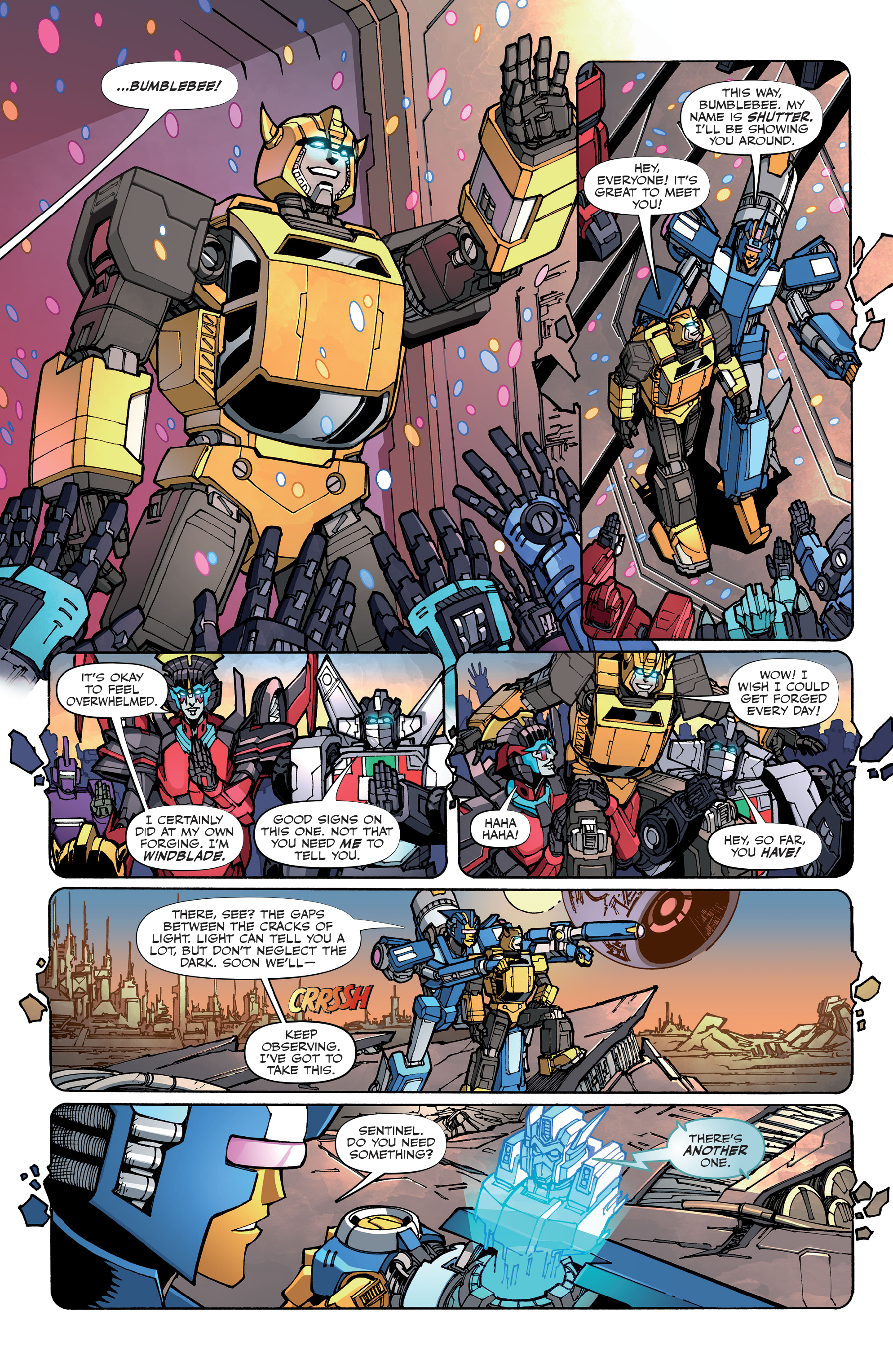 Read online Transformers: Galaxies comic -  Issue #6 - 6