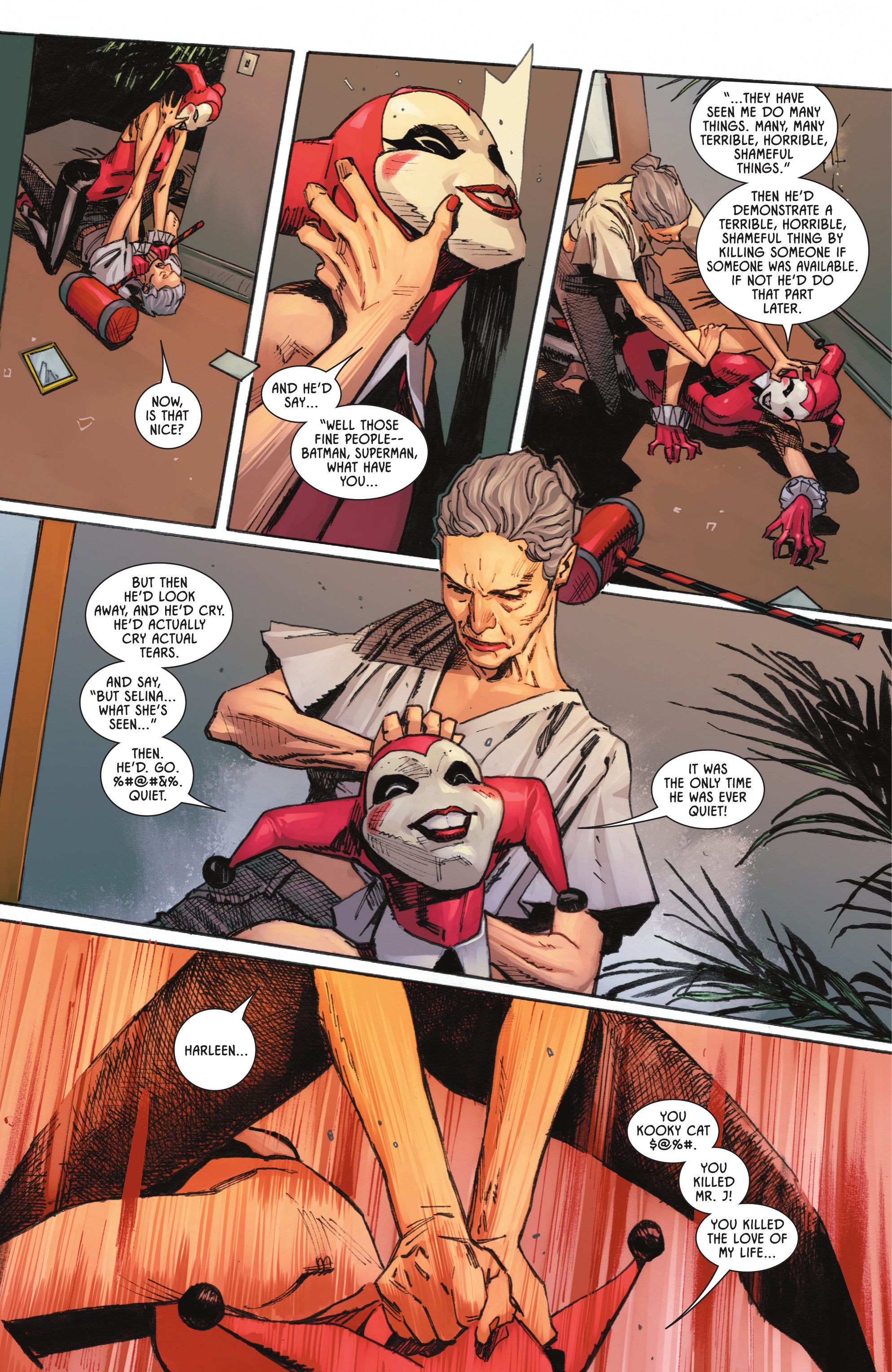 Read online Batman/Catwoman comic -  Issue #5 - 12