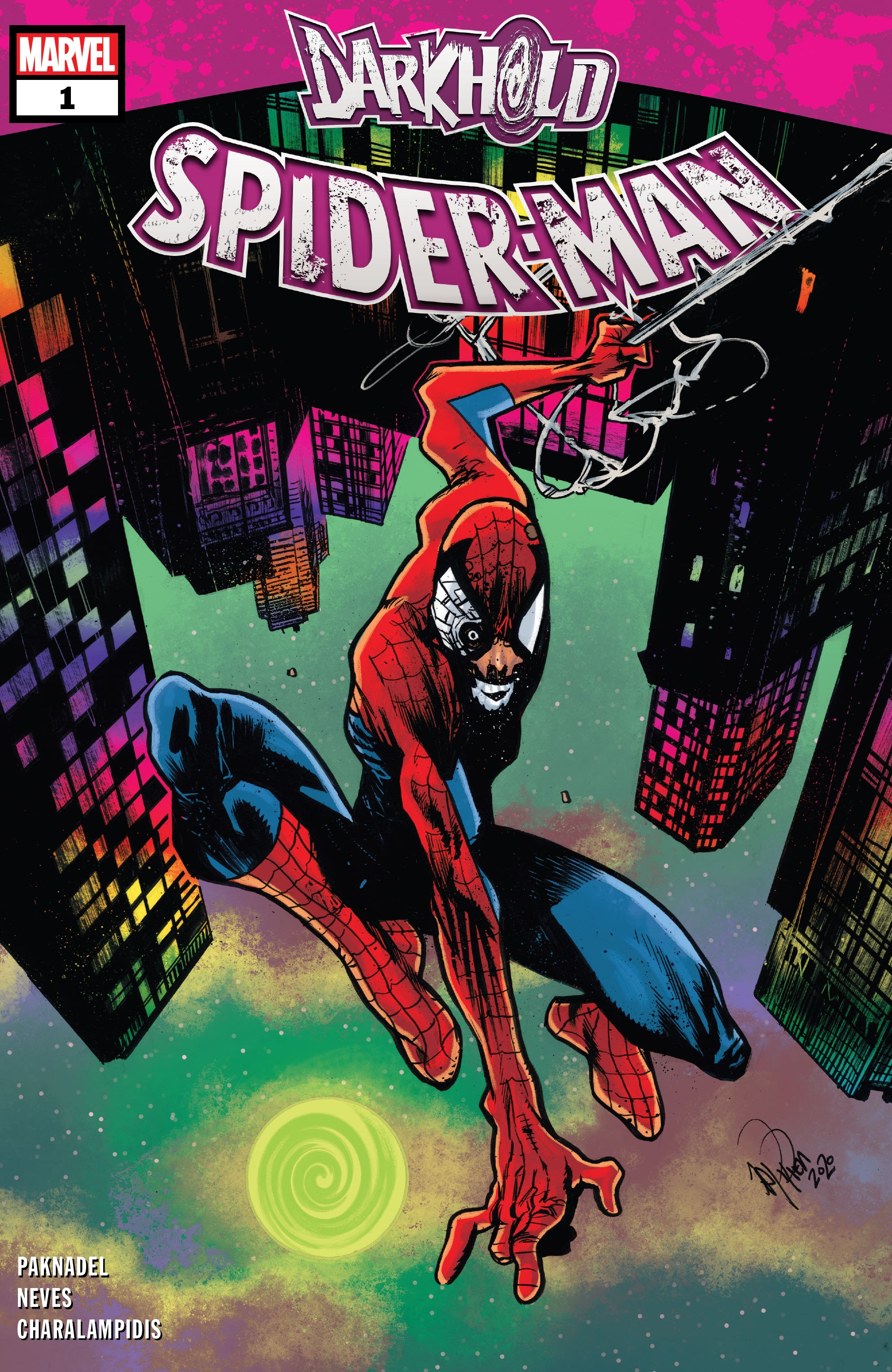 Read online The Darkhold comic -  Issue # Spider-Man - 1