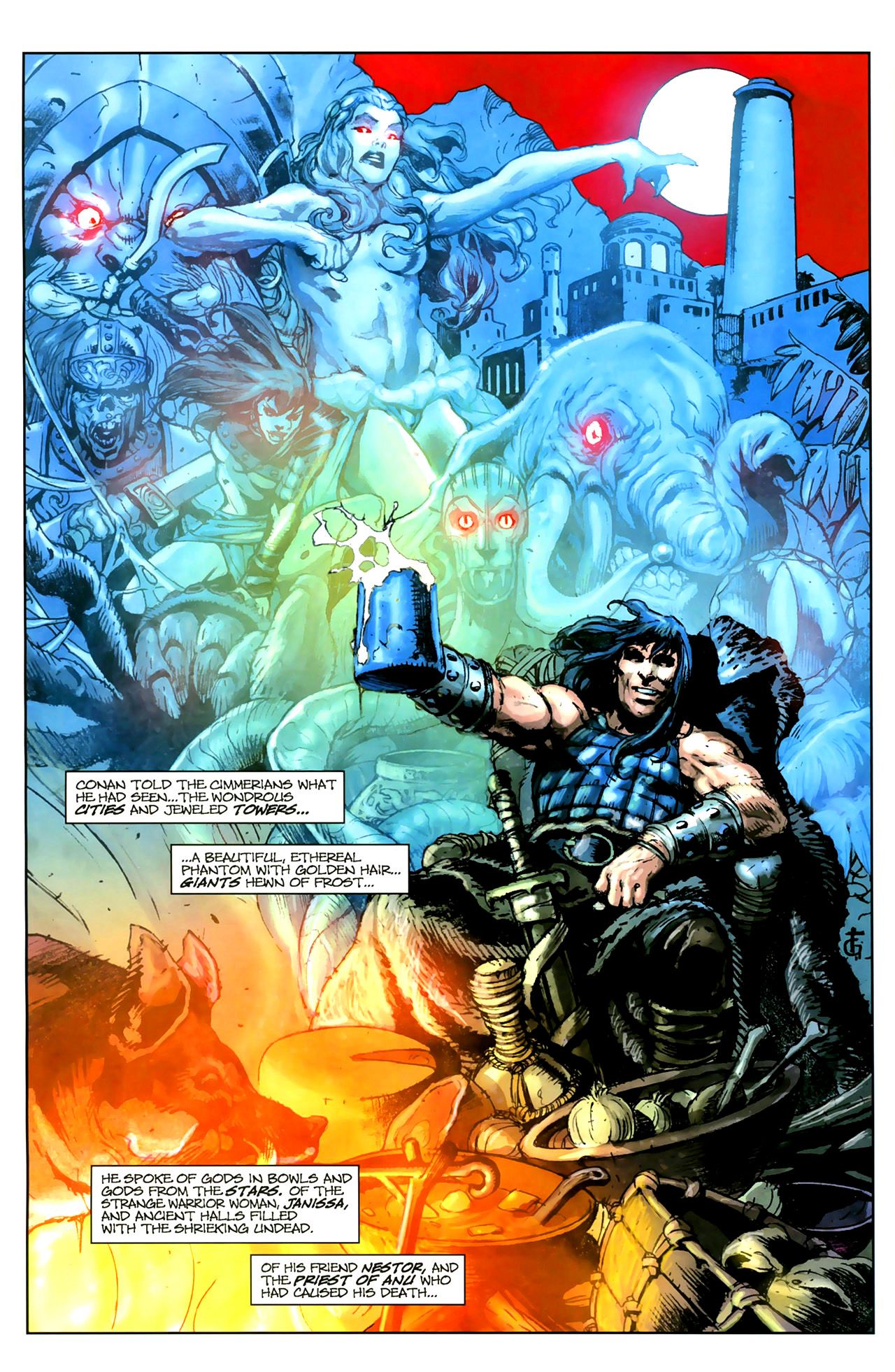 Read online Conan The Cimmerian comic -  Issue #6 - 11