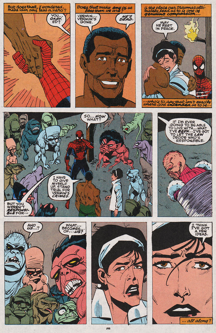 Read online The Spectacular Spider-Man (1976) comic -  Issue #196 - 22