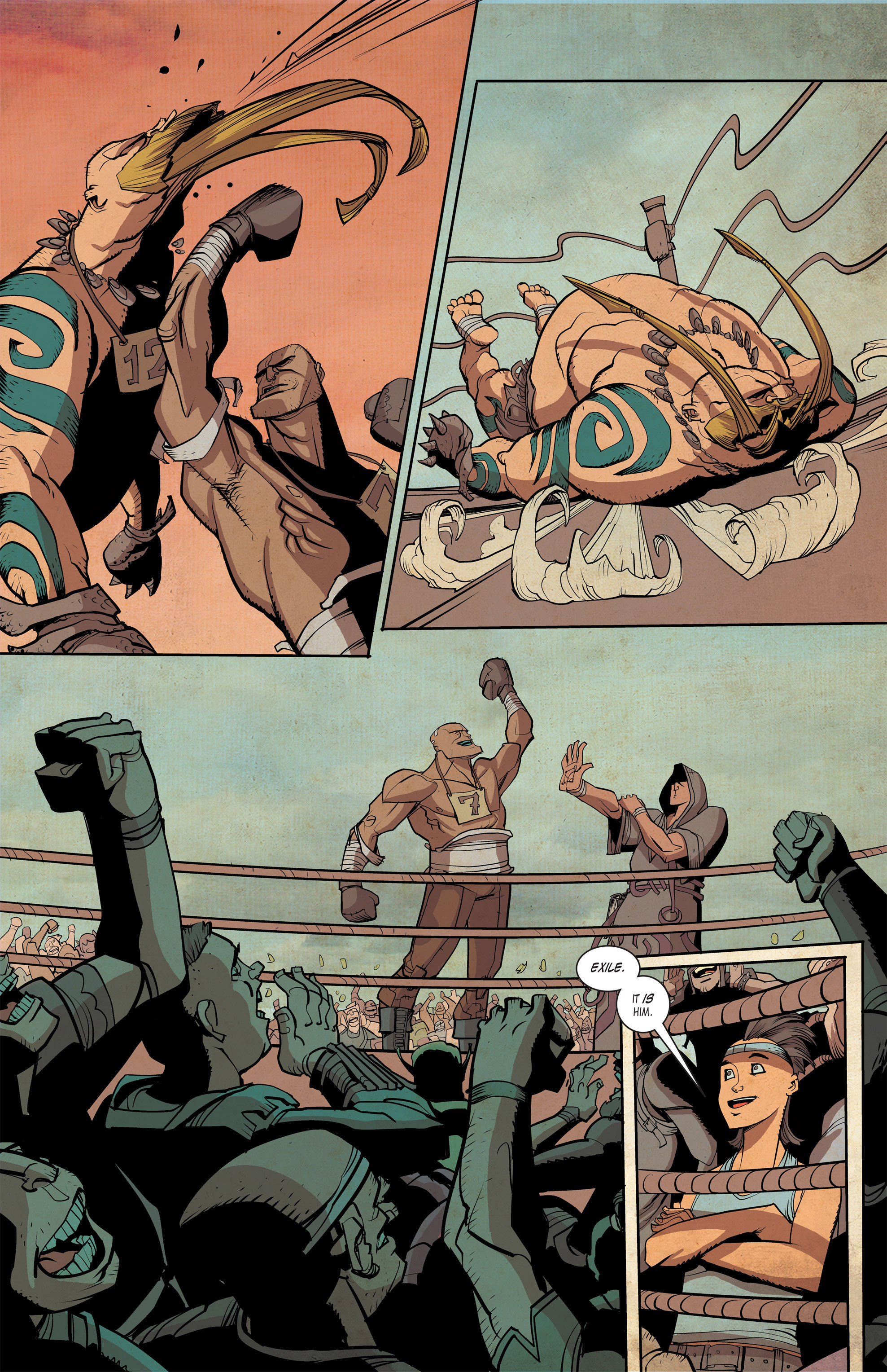 Read online Kings and Canvas comic -  Issue #1 - 16