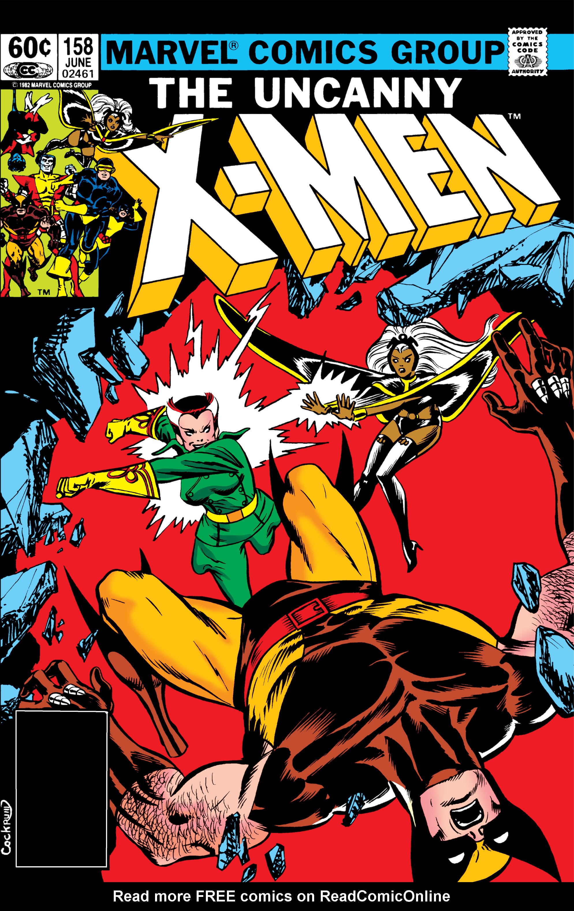 Read online Uncanny X-Men (1963) comic -  Issue #158 - 1