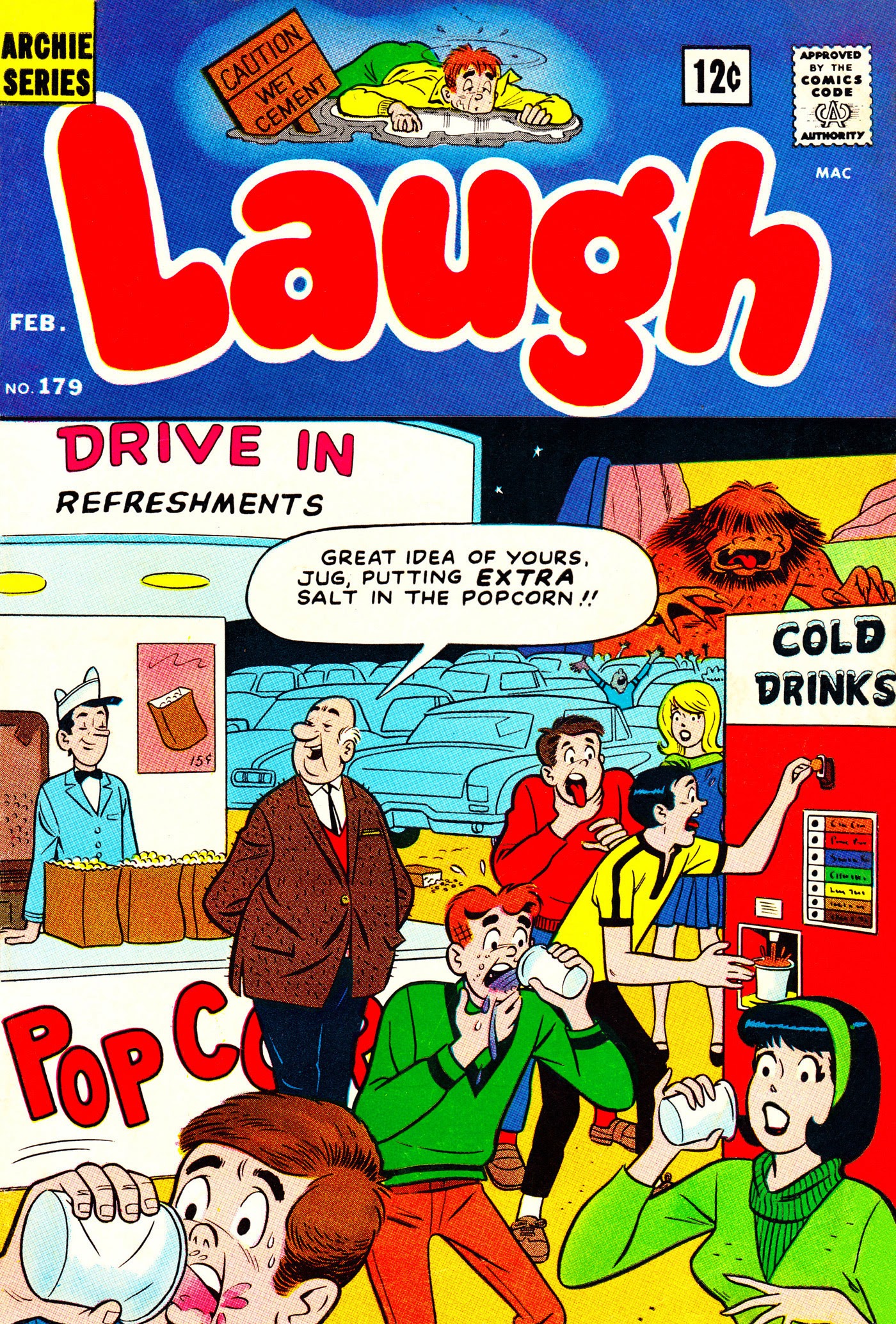 Read online Laugh (Comics) comic -  Issue #179 - 1
