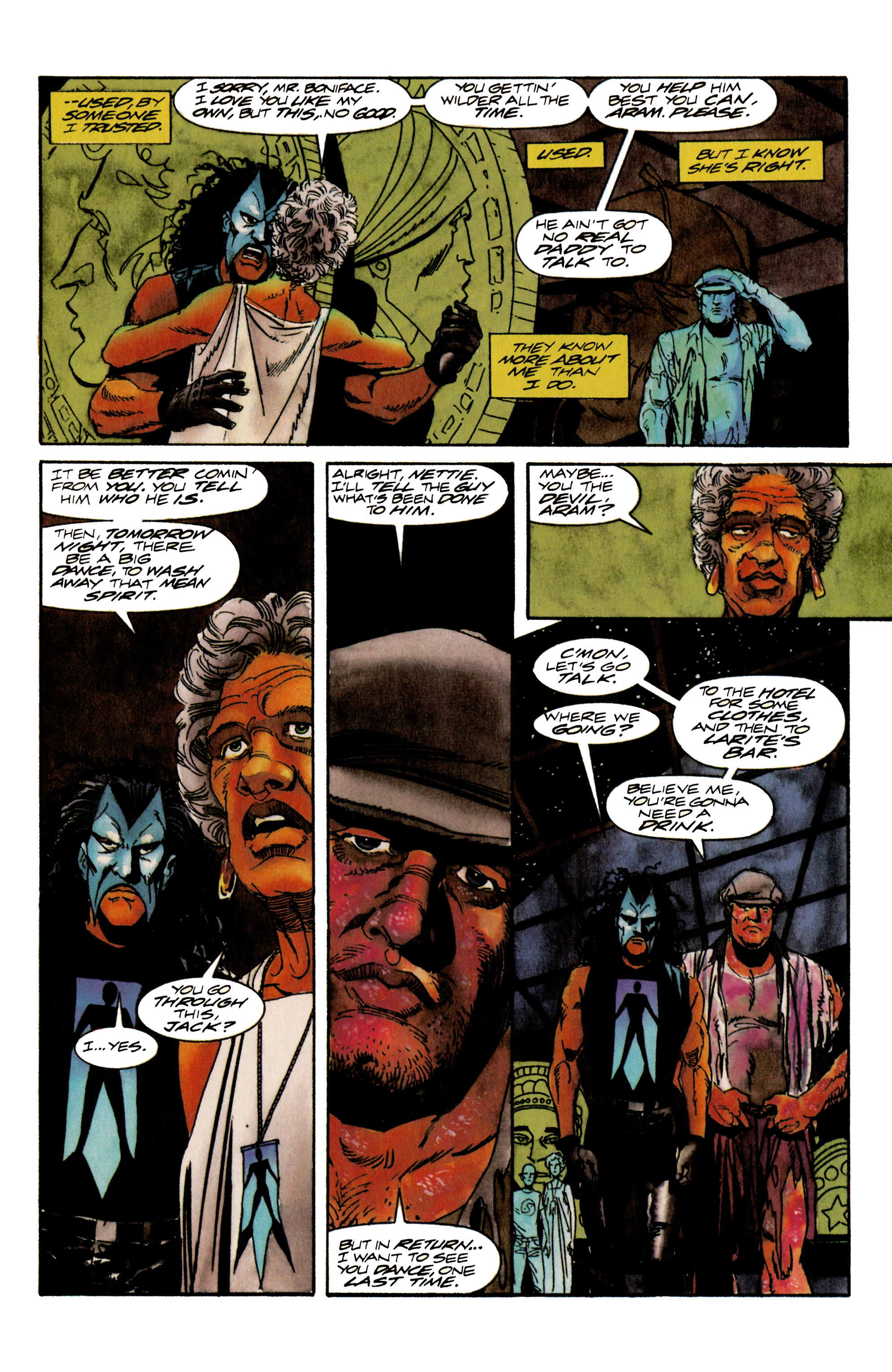 Read online Shadowman (1992) comic -  Issue #17 - 19