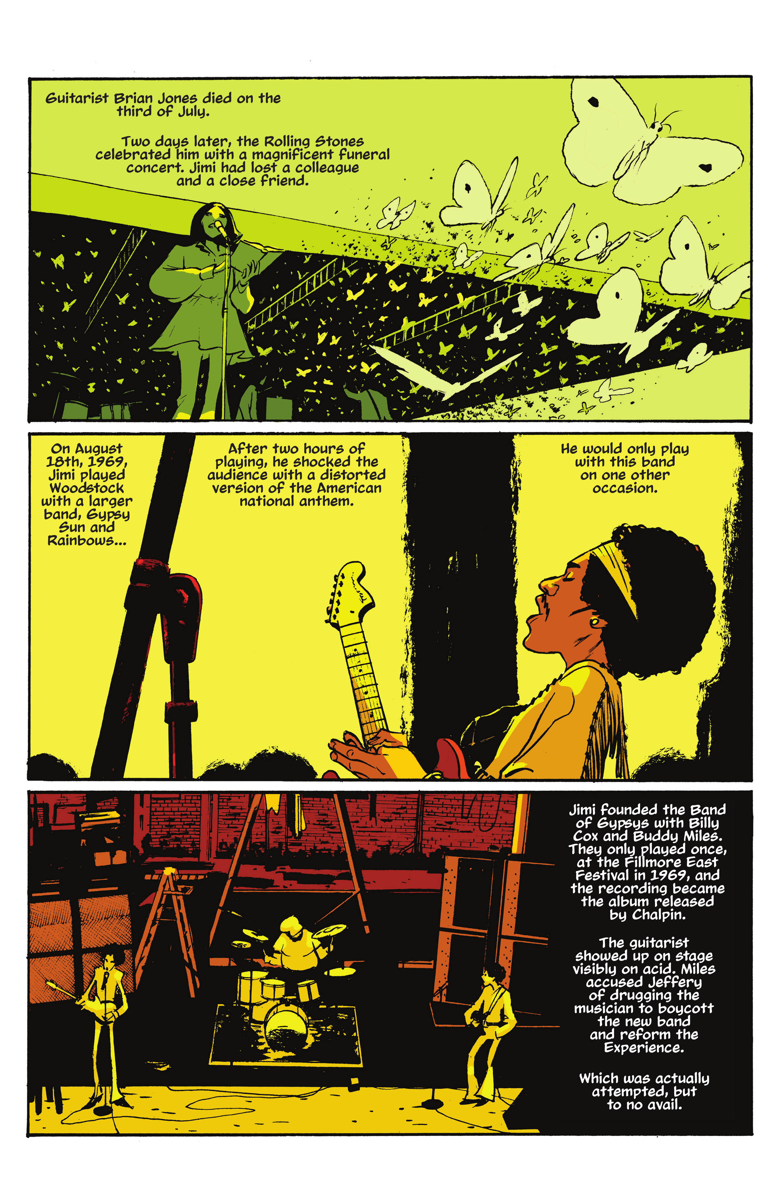 Read online Hendrix: Electric Requiem comic -  Issue # TPB - 124