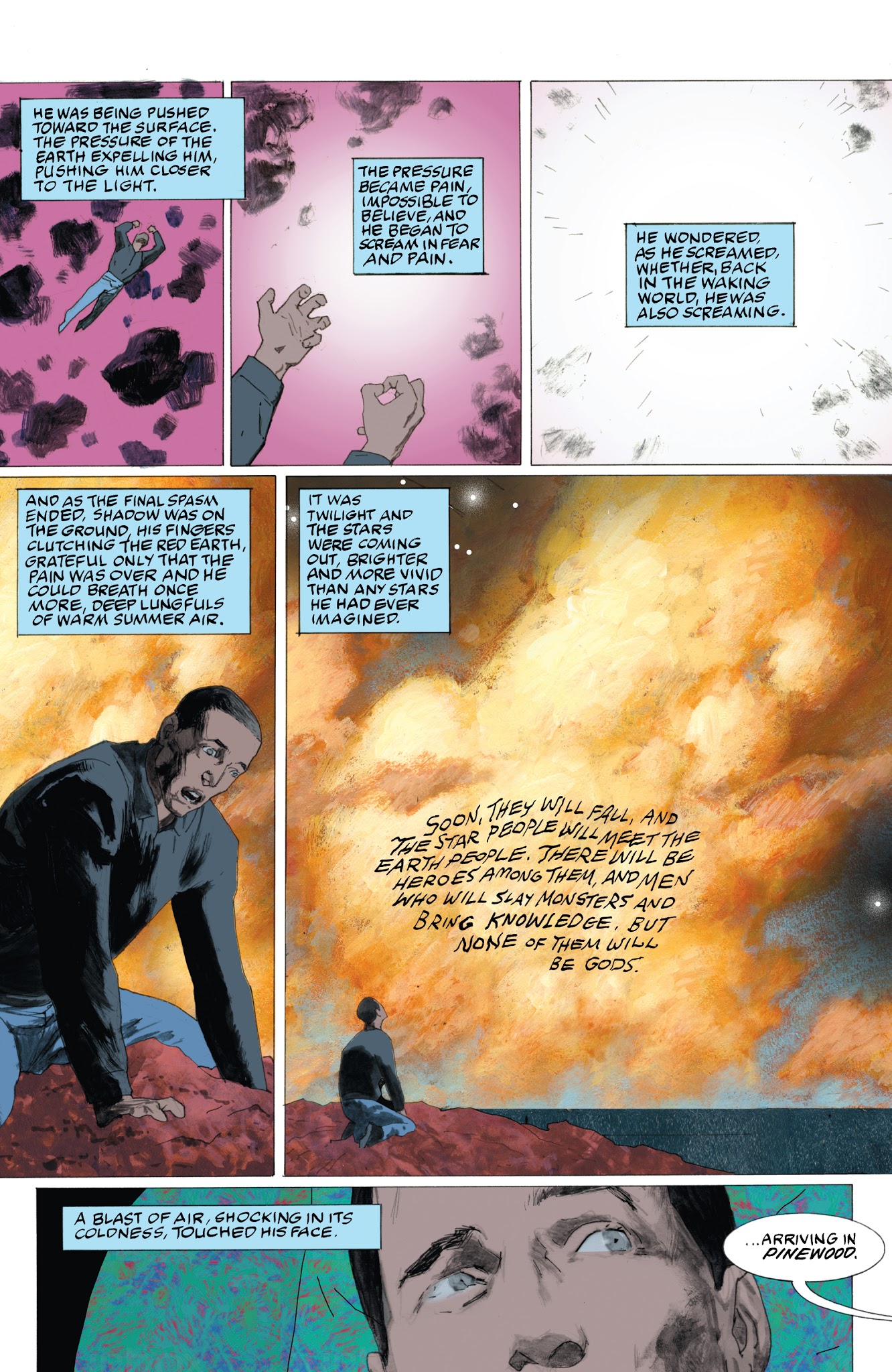 Read online American Gods: My Ainsel comic -  Issue #1 - 17