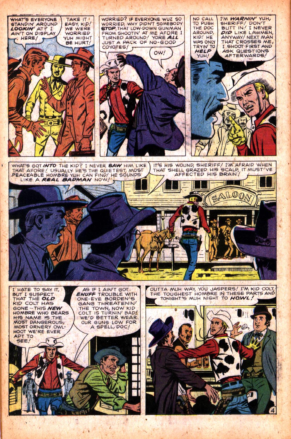 Read online Kid Colt Outlaw comic -  Issue #95 - 6