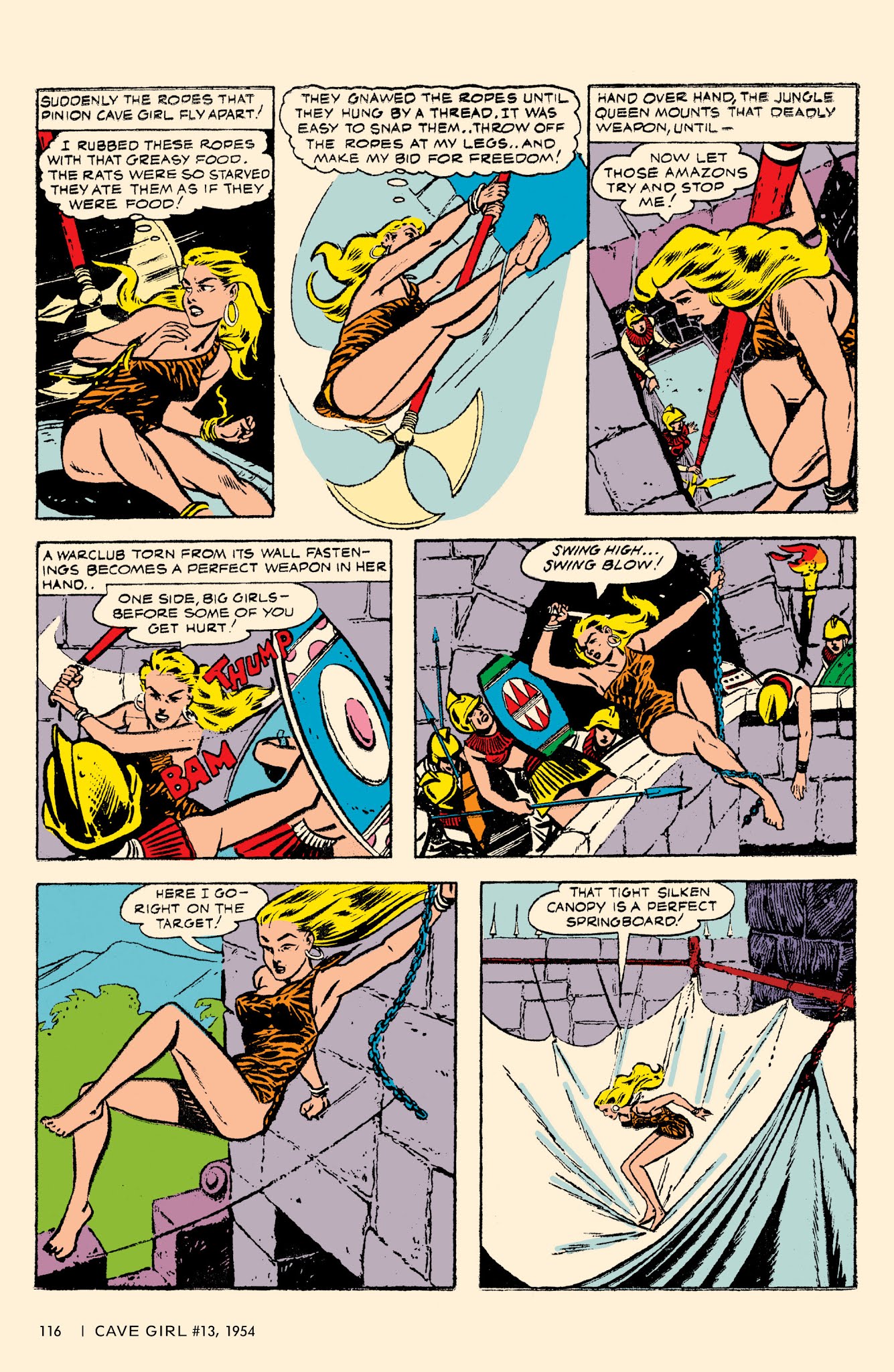 Read online Bob Powell's Complete Cave Girl comic -  Issue # TPB (Part 2) - 17