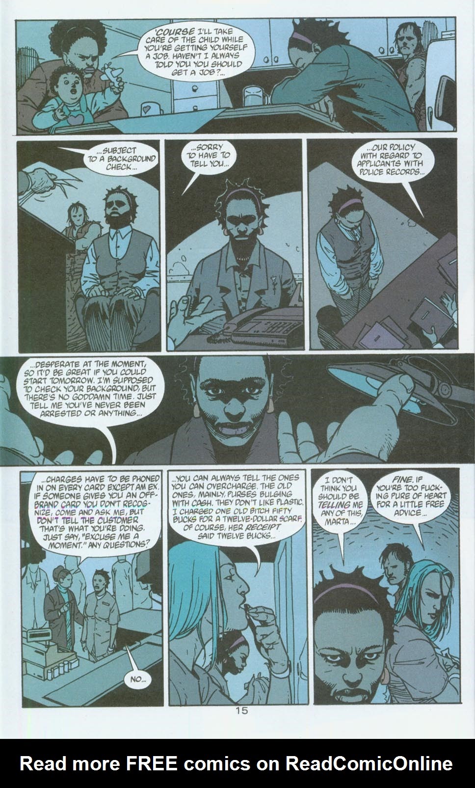 Read online Four Horsemen comic -  Issue #3 - 18