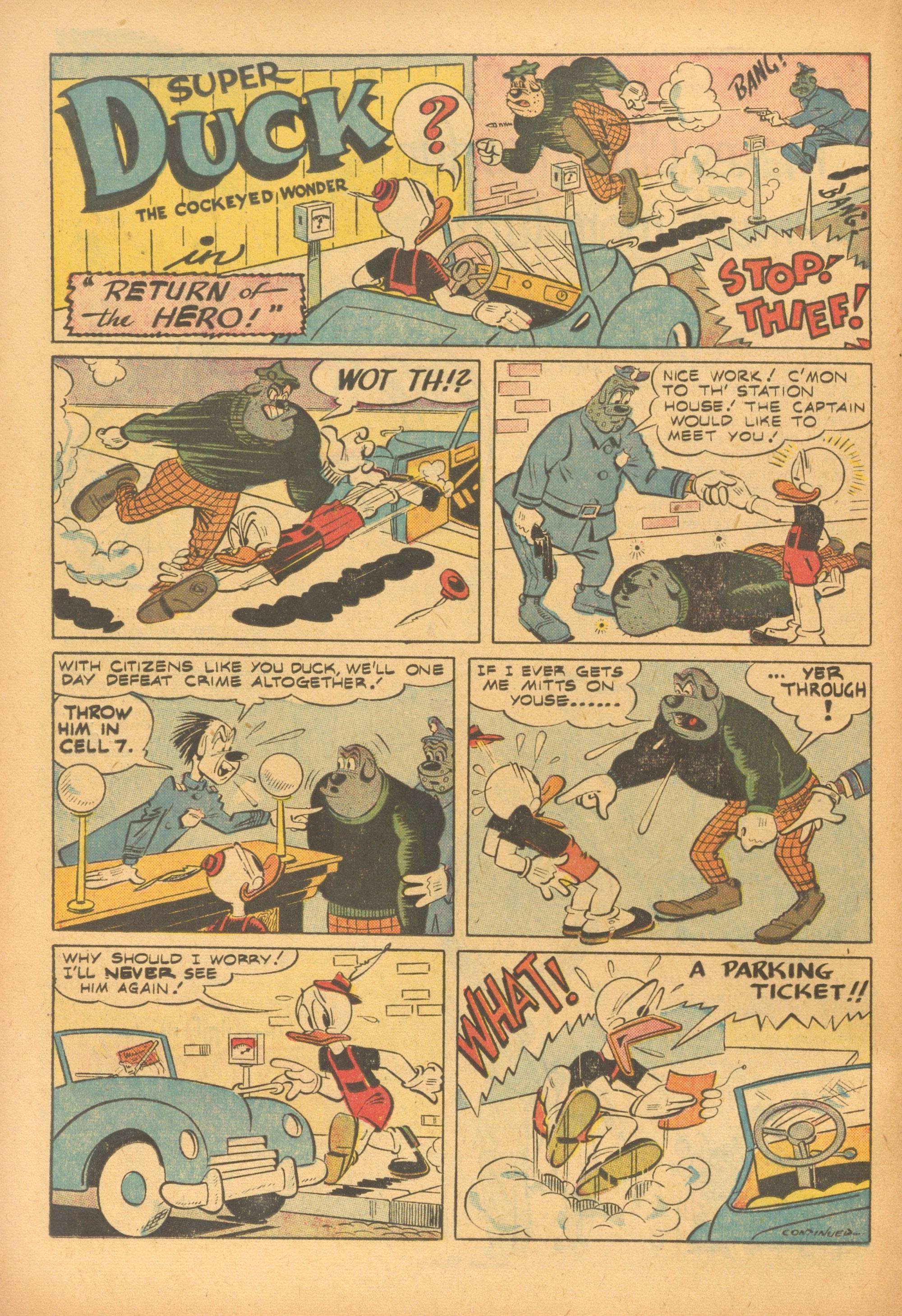 Read online Super Duck Comics comic -  Issue #60 - 24