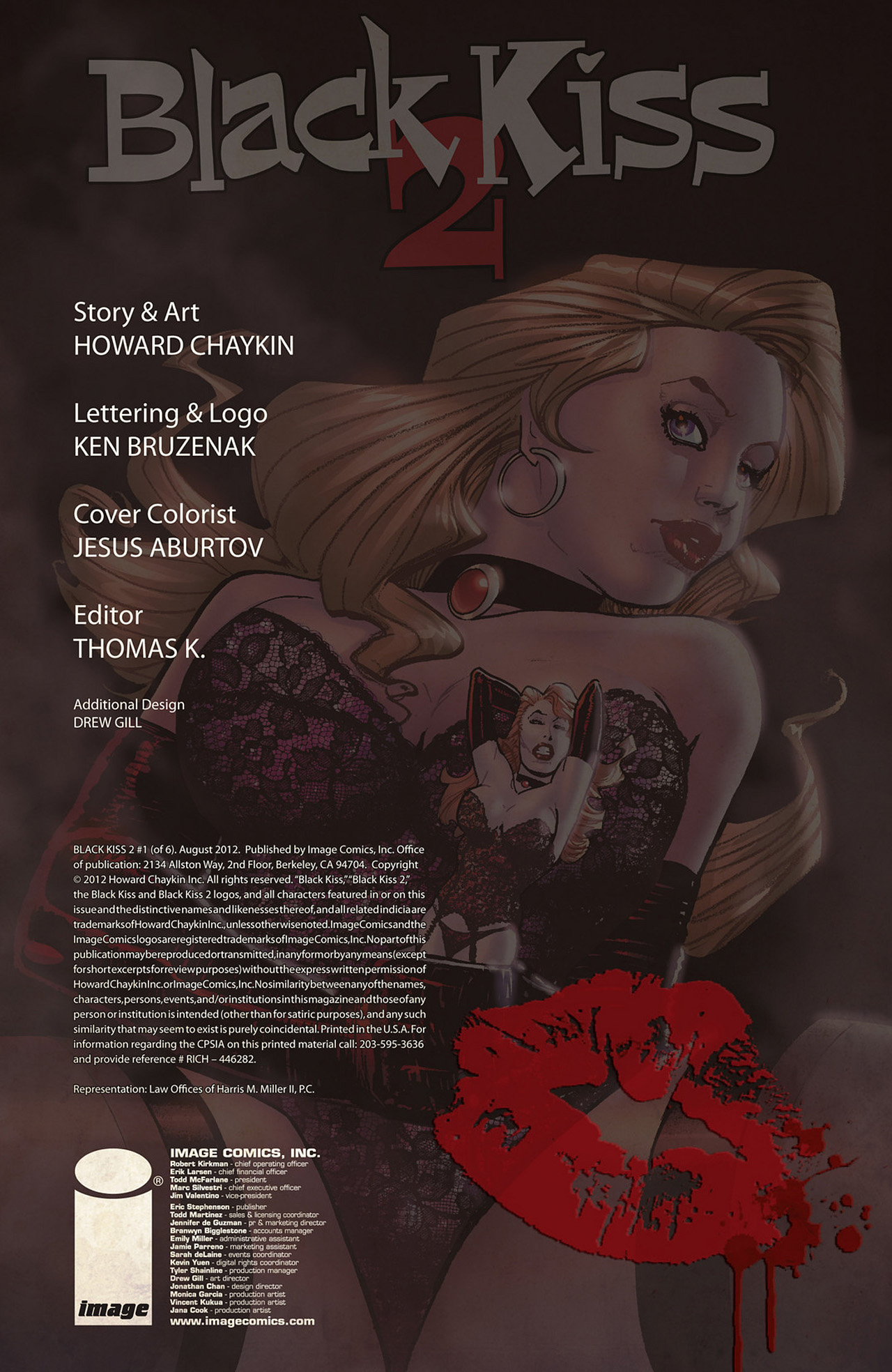 Read online Black Kiss II comic -  Issue #1 - 2