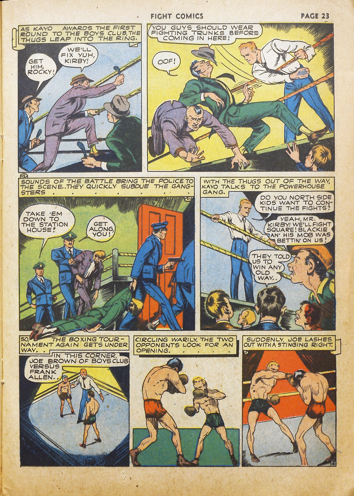 Read online Fight Comics comic -  Issue #18 - 28