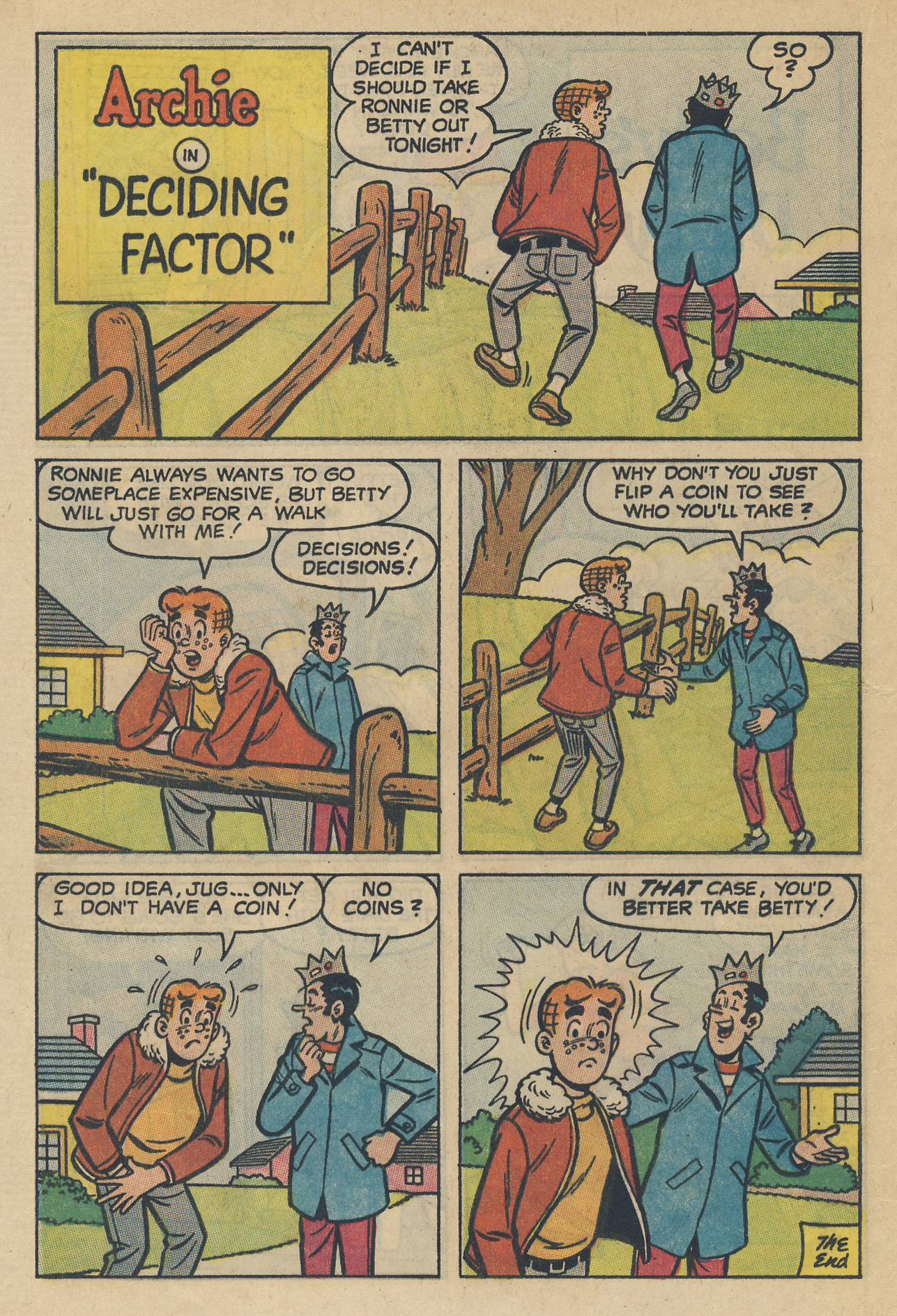Read online Archie's Joke Book Magazine comic -  Issue #135 - 16