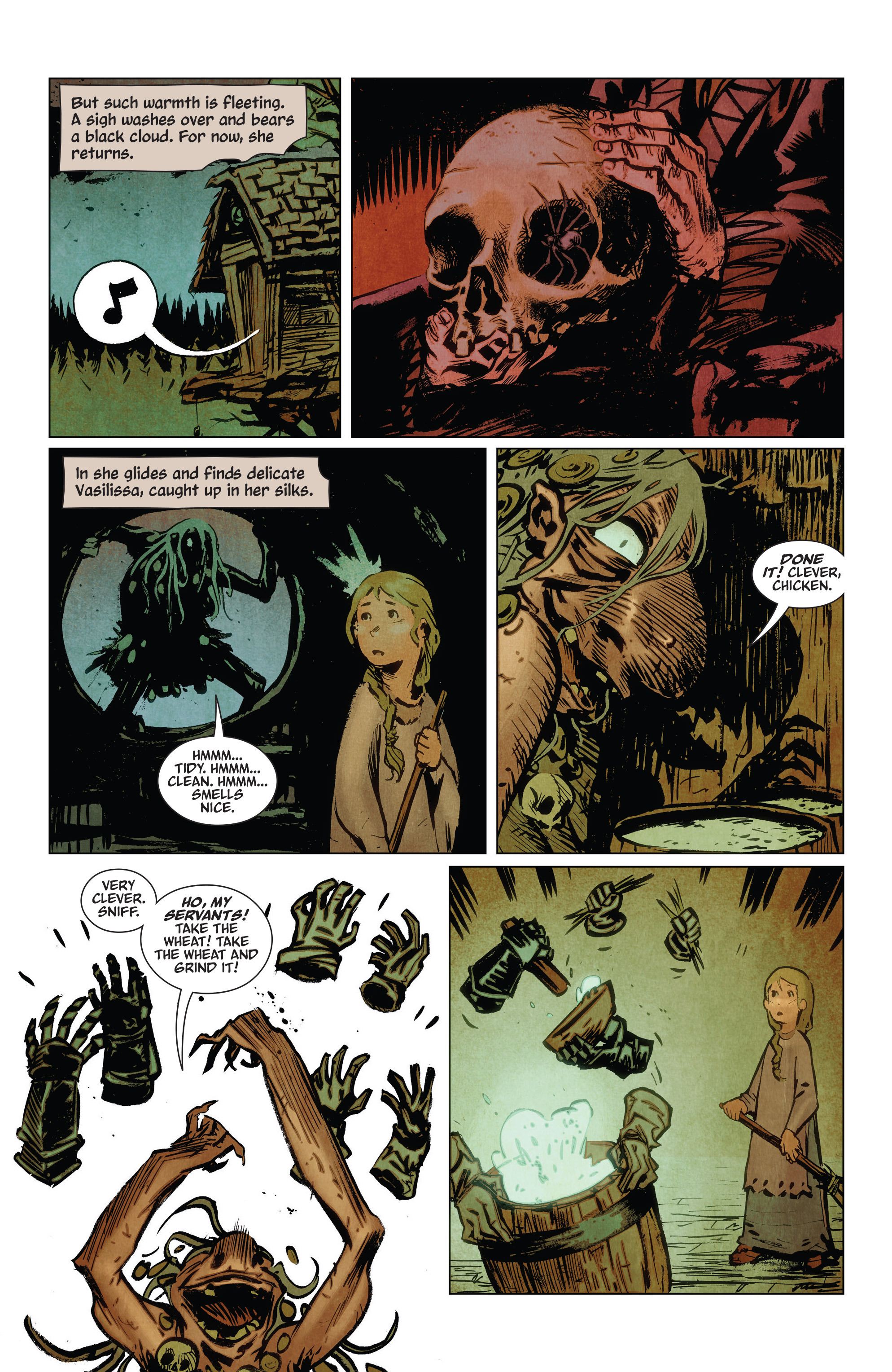 Read online Jim Henson's The Storyteller: Witches comic -  Issue #4 - 17