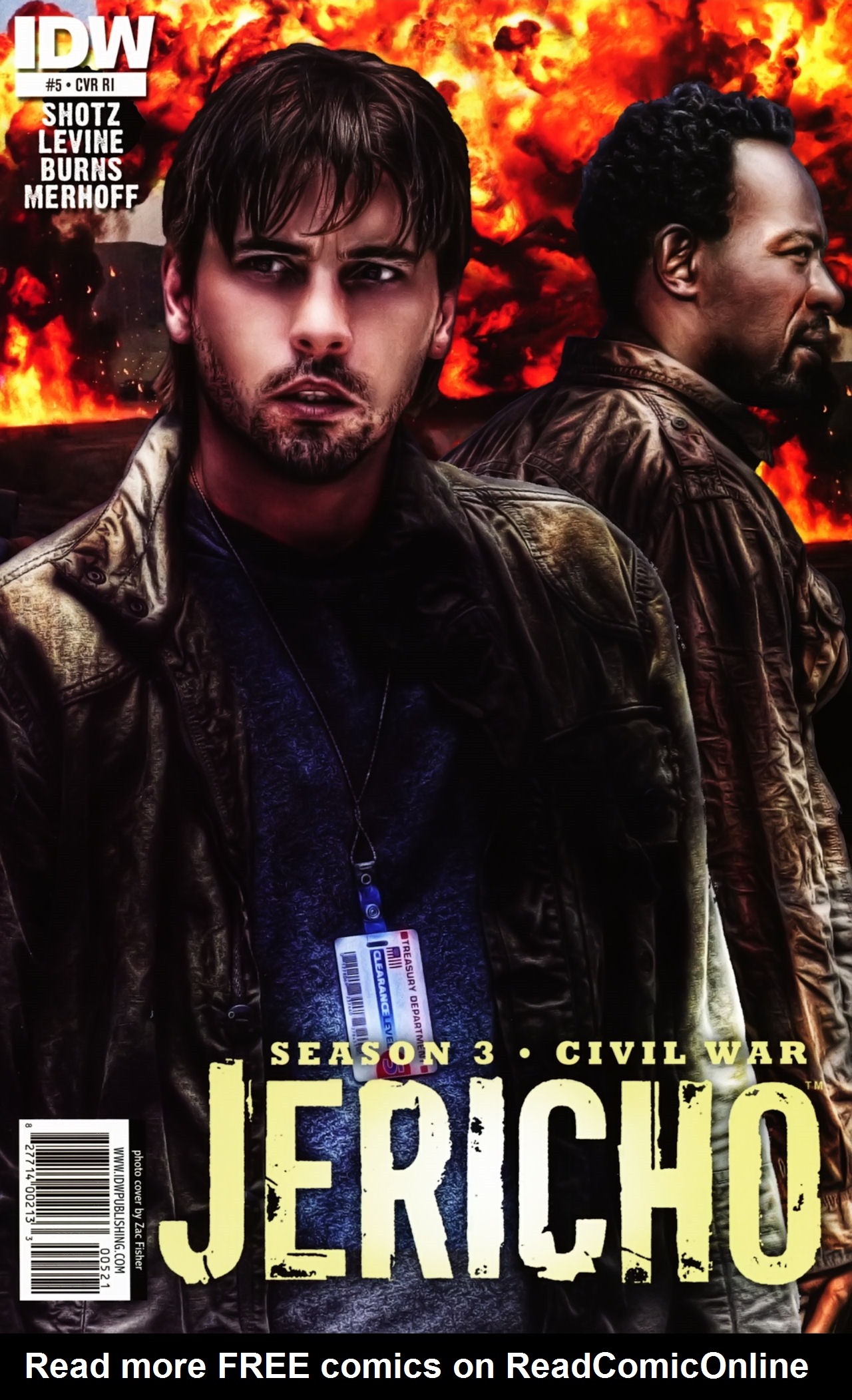 Read online Jericho comic -  Issue #5 - 2