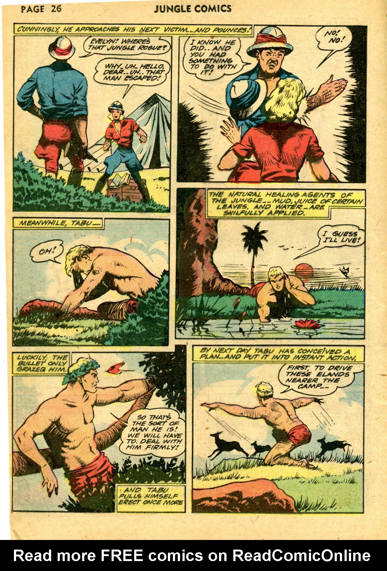 Read online Jungle Comics comic -  Issue #39 - 28