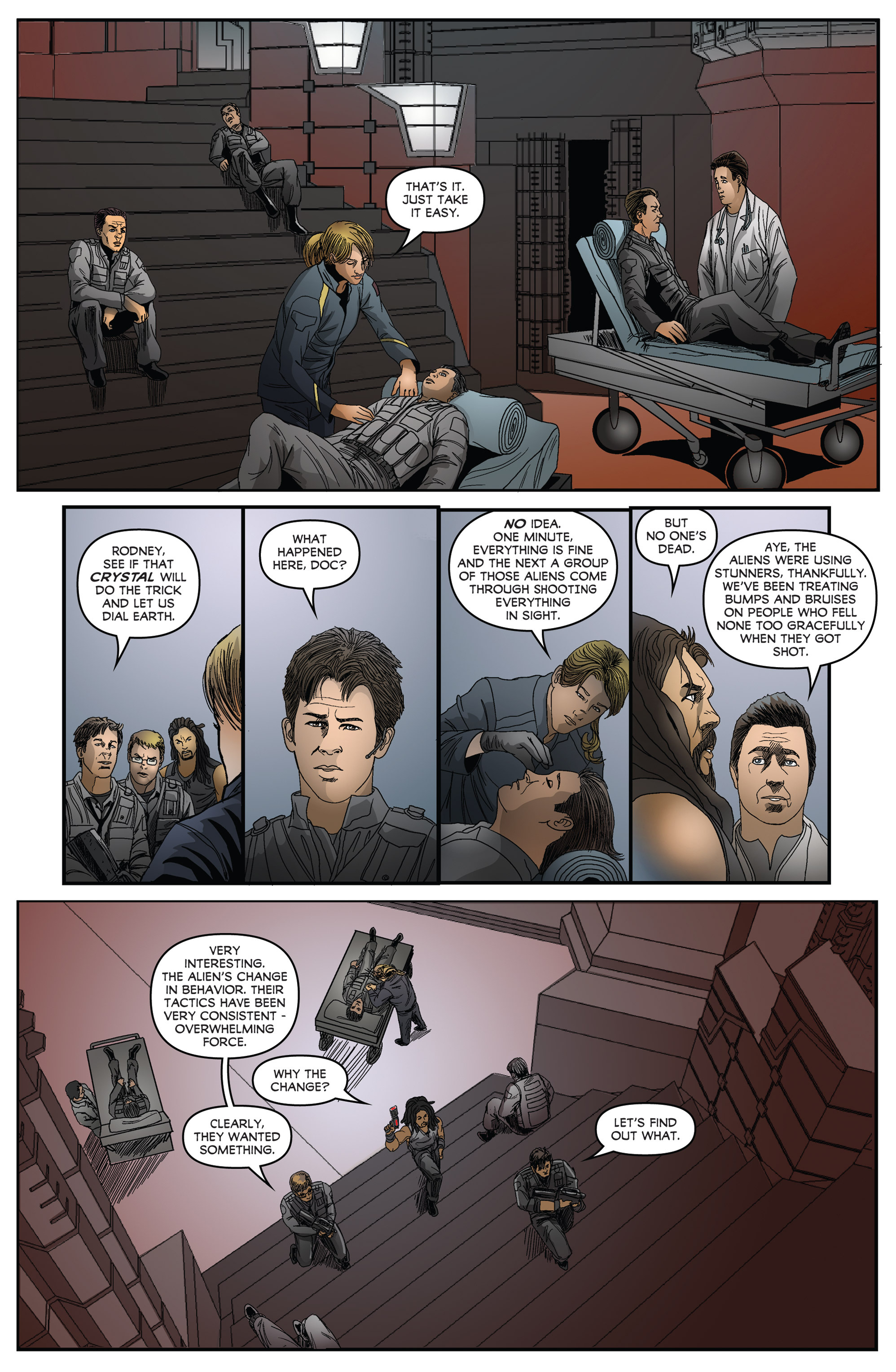 Read online Stargate Atlantis: Gateways comic -  Issue #3 - 3