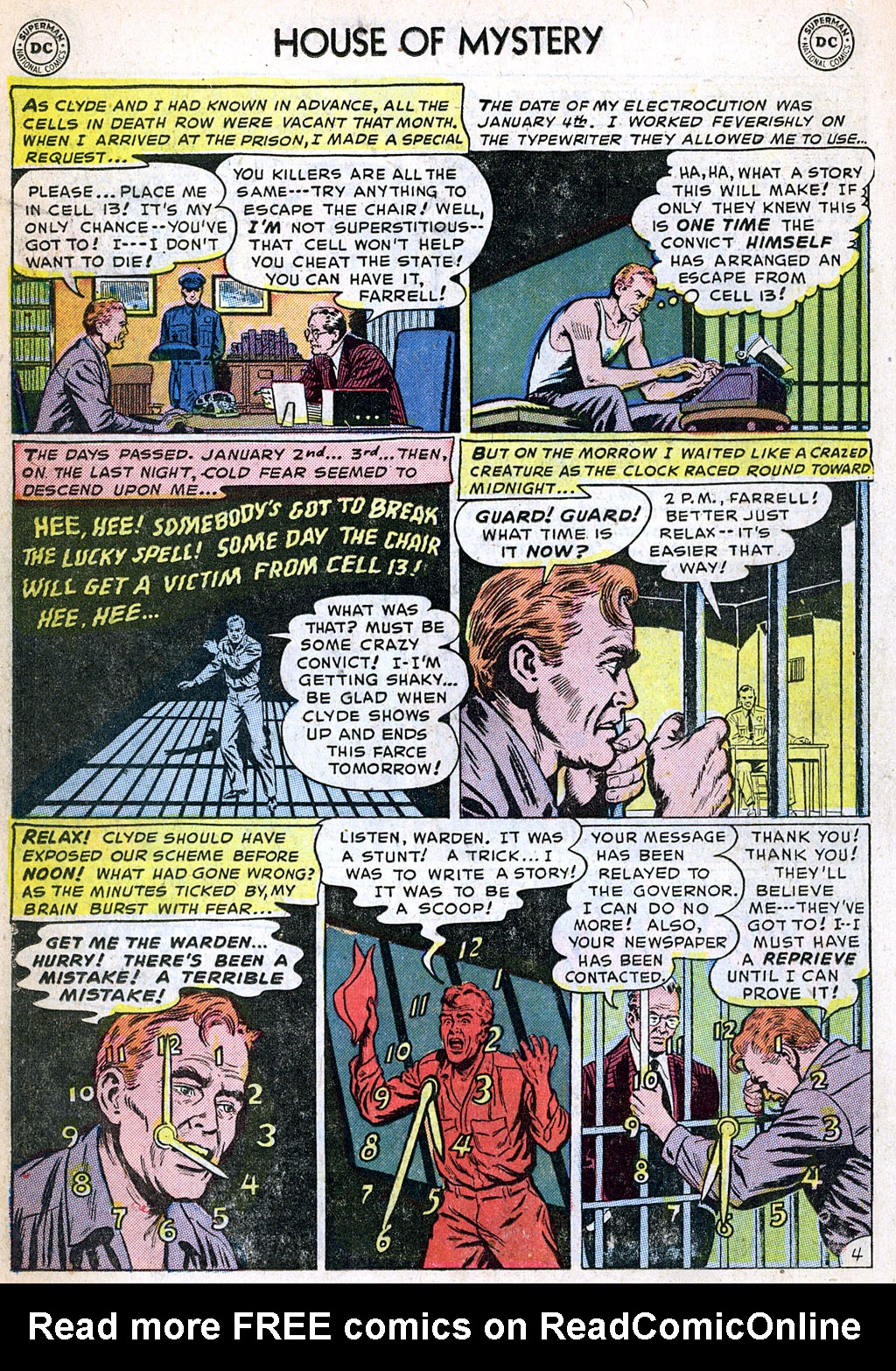 Read online House of Mystery (1951) comic -  Issue #12 - 14
