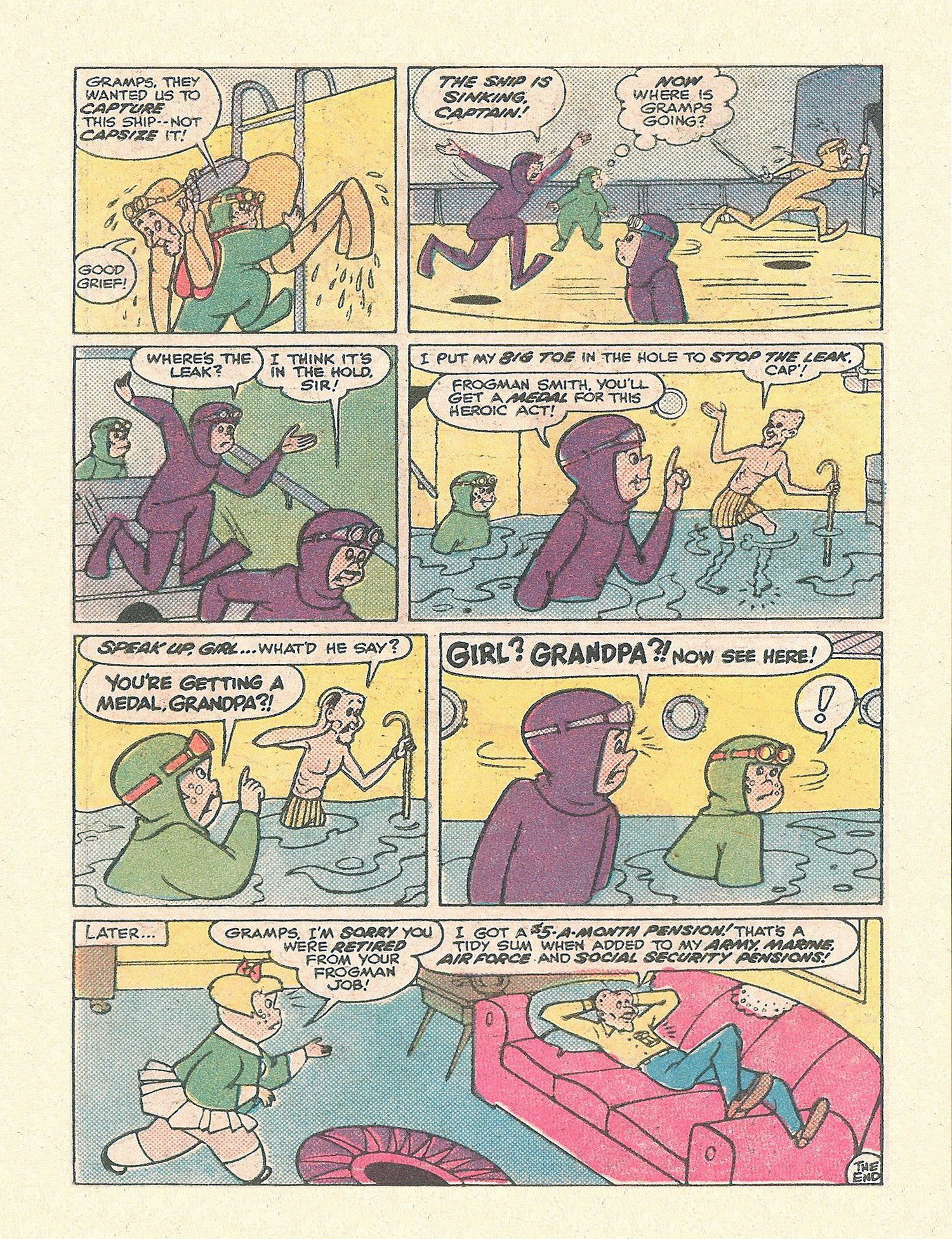 Read online Richie Rich Digest Stories comic -  Issue #13 - 62