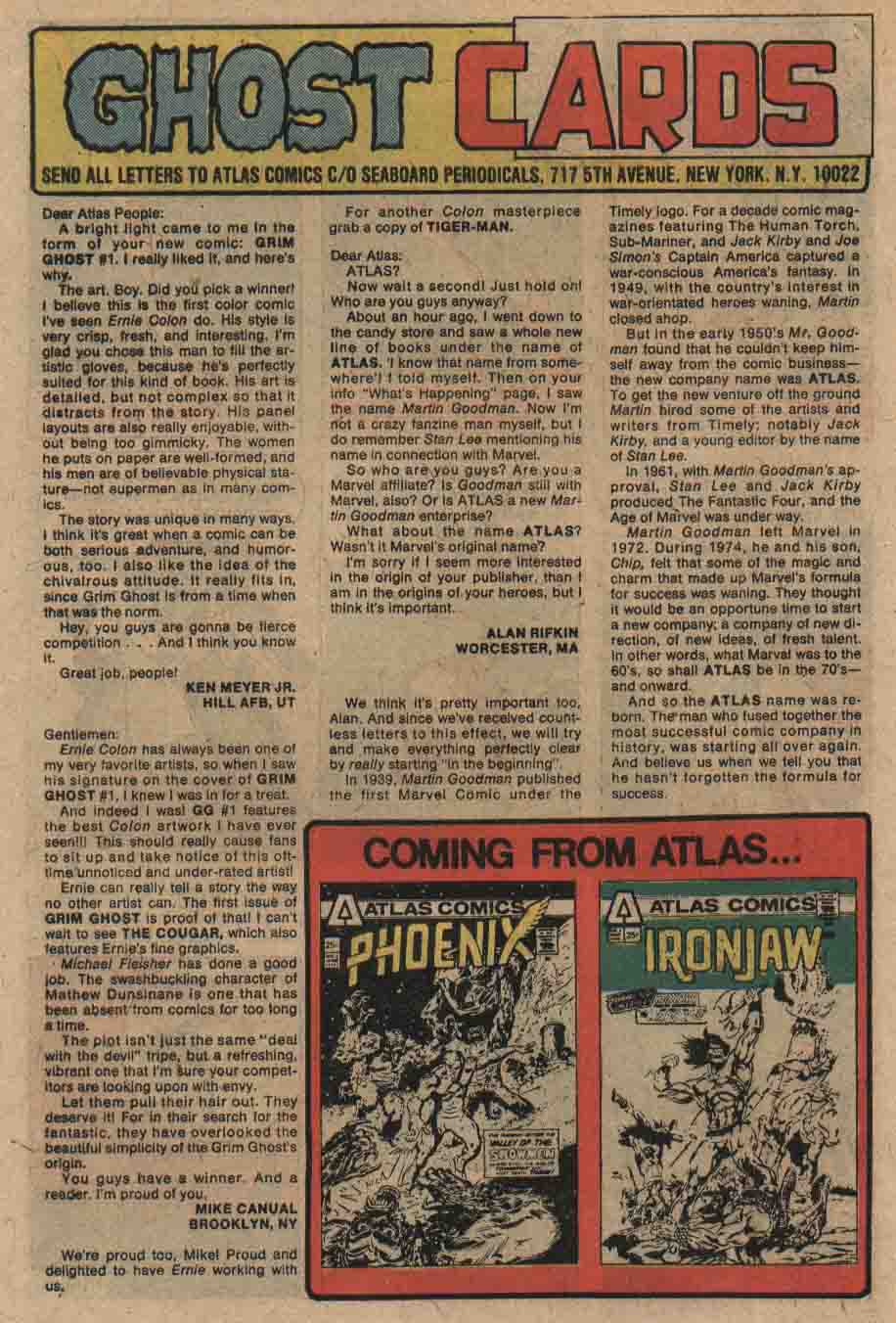 Read online The Grim Ghost (1975) comic -  Issue #3 - 21