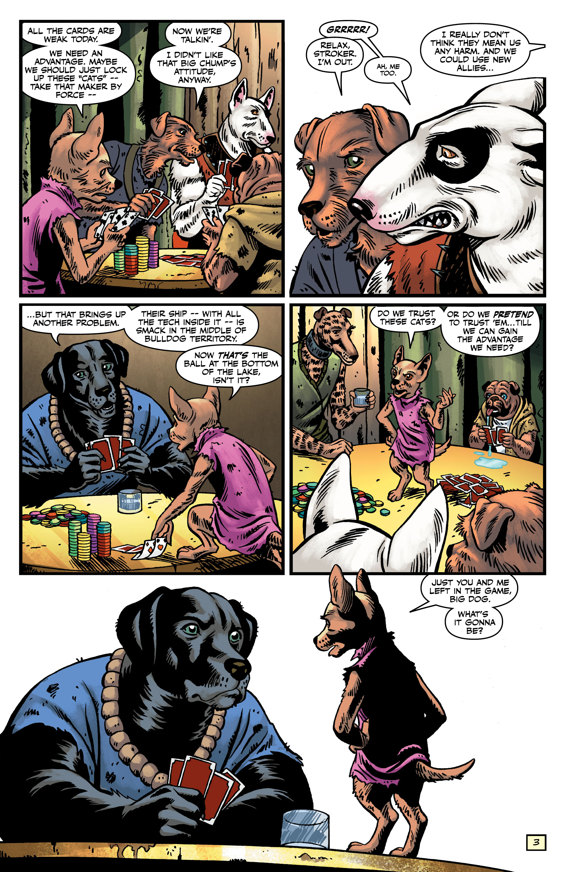 Read online Captain Ginger Season 2 comic -  Issue #4 - 5