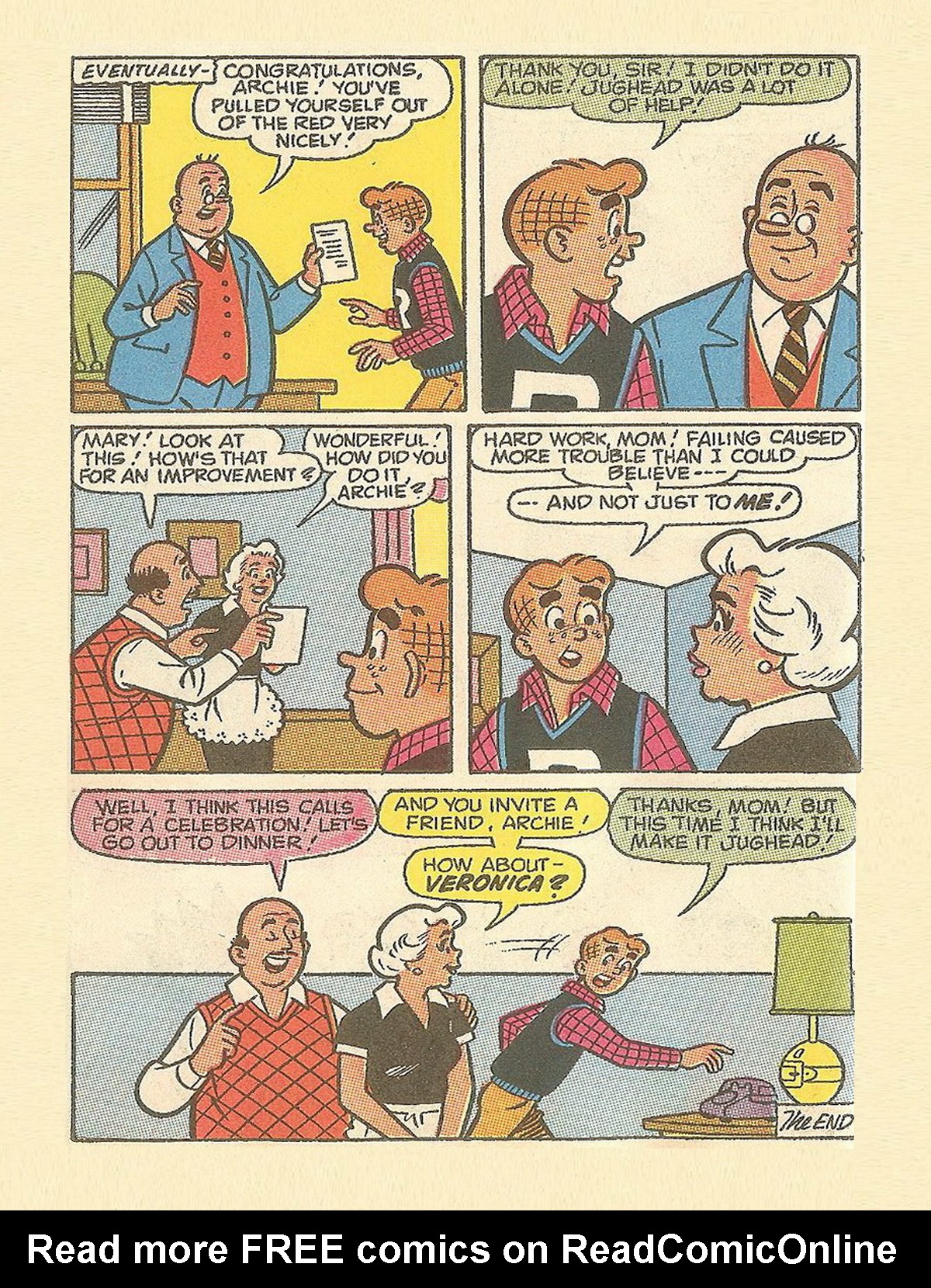 Read online Betty and Veronica Digest Magazine comic -  Issue #23 - 160