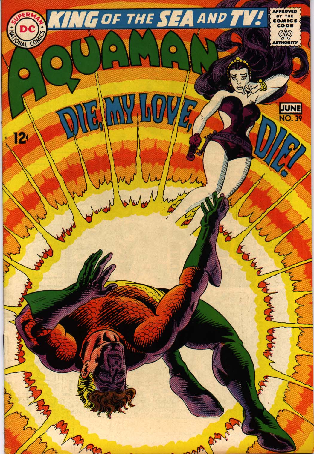 Read online Aquaman (1962) comic -  Issue #39 - 1