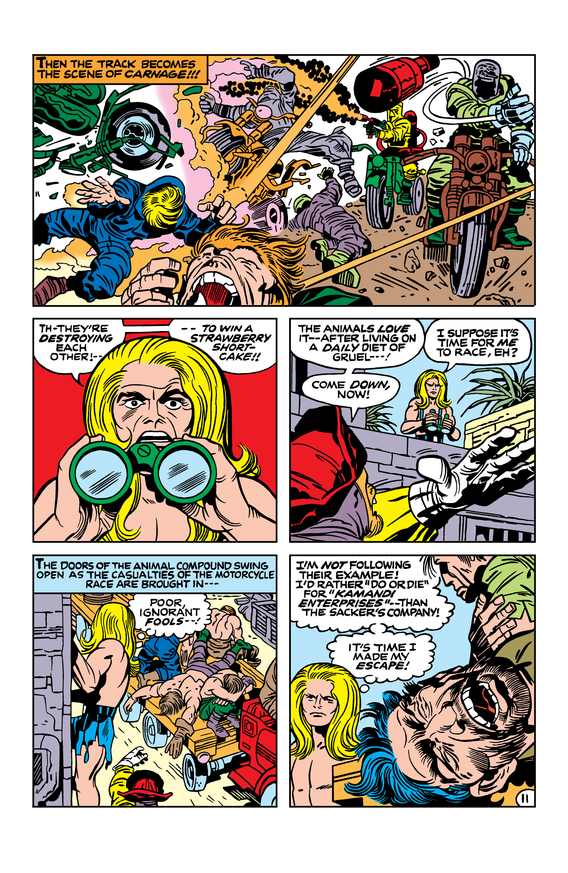 Read online Kamandi, The Last Boy On Earth comic -  Issue #13 - 12