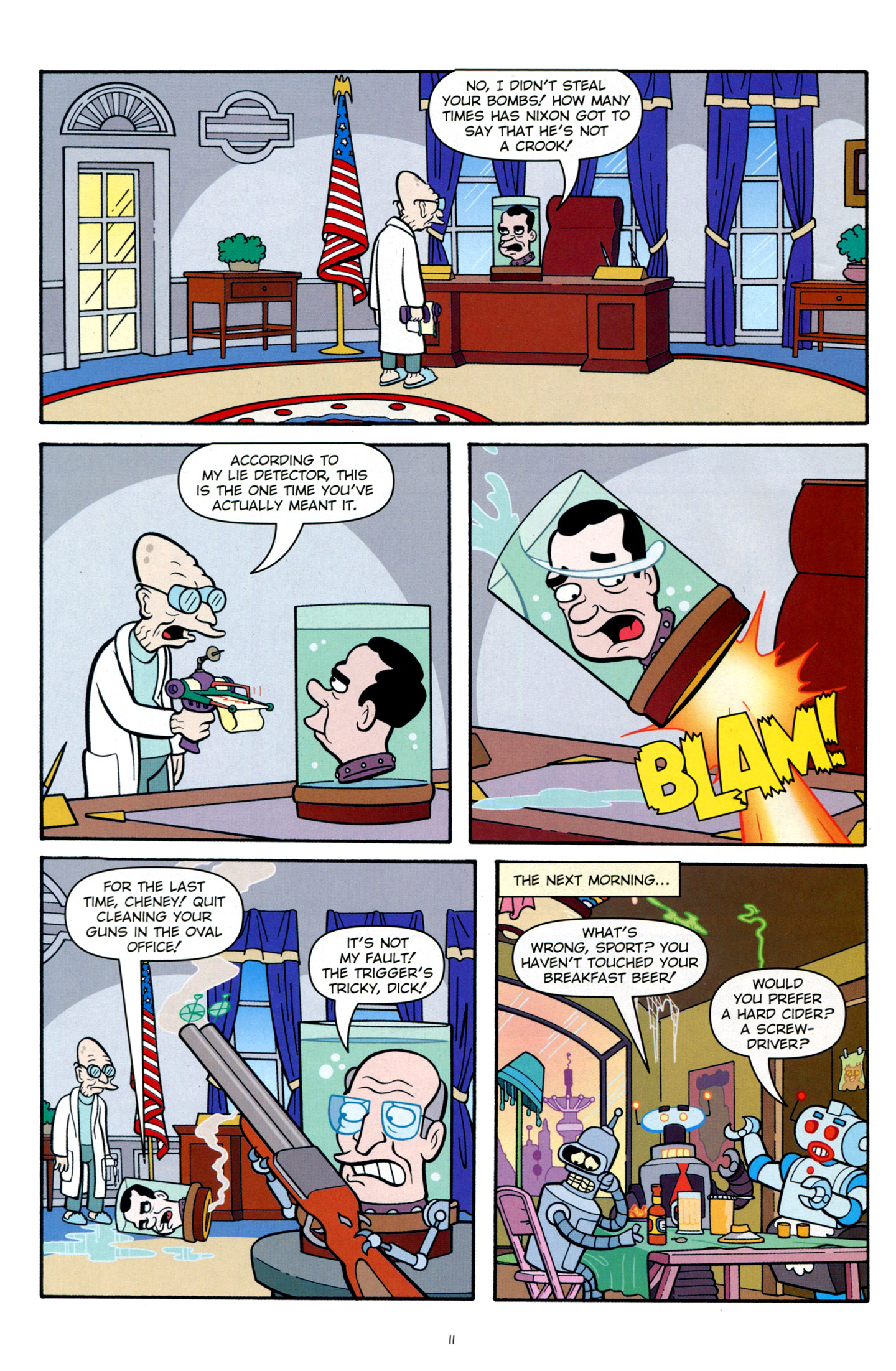 Read online Futurama Comics comic -  Issue #58 - 10