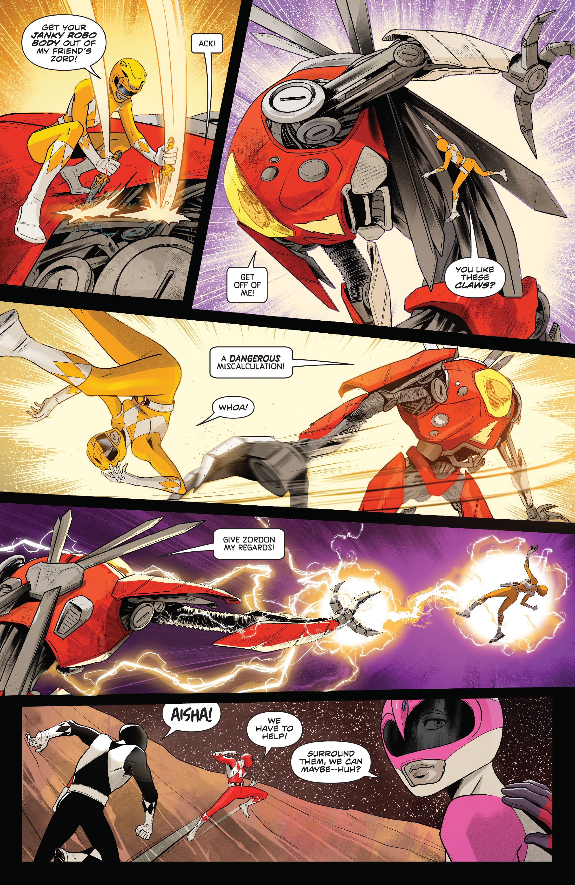 Read online Mighty Morphin Power Rangers comic -  Issue #105 - 12
