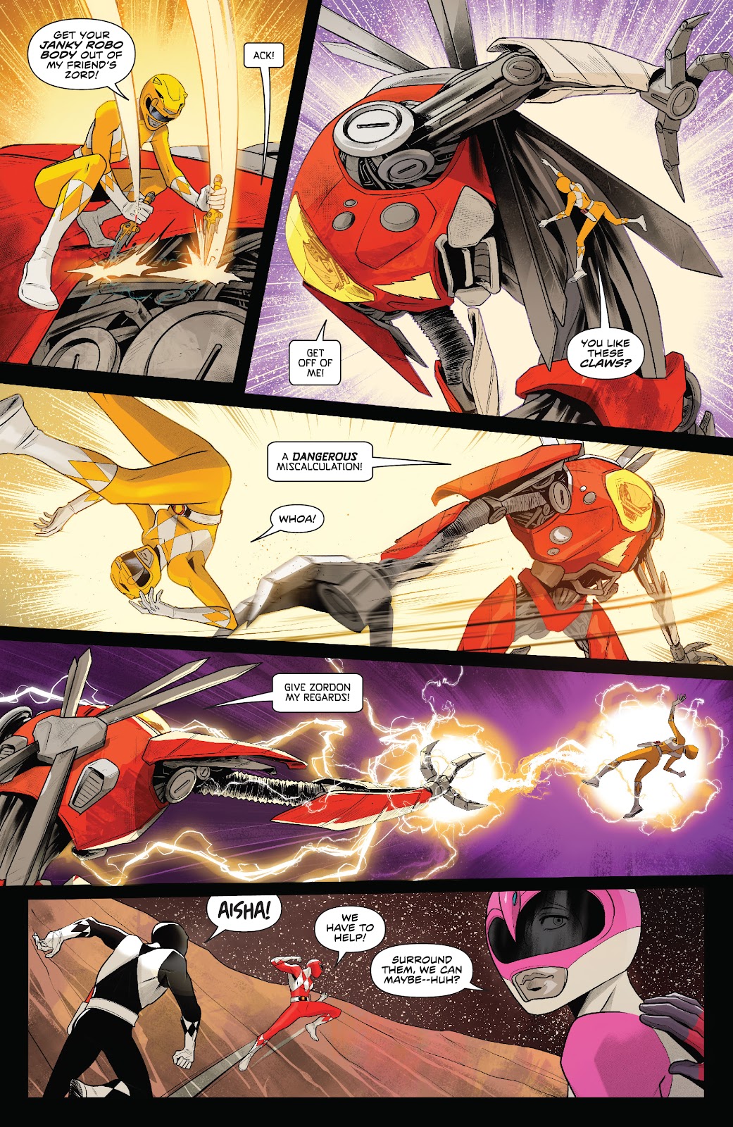 Mighty Morphin Power Rangers issue 105 - Page 12