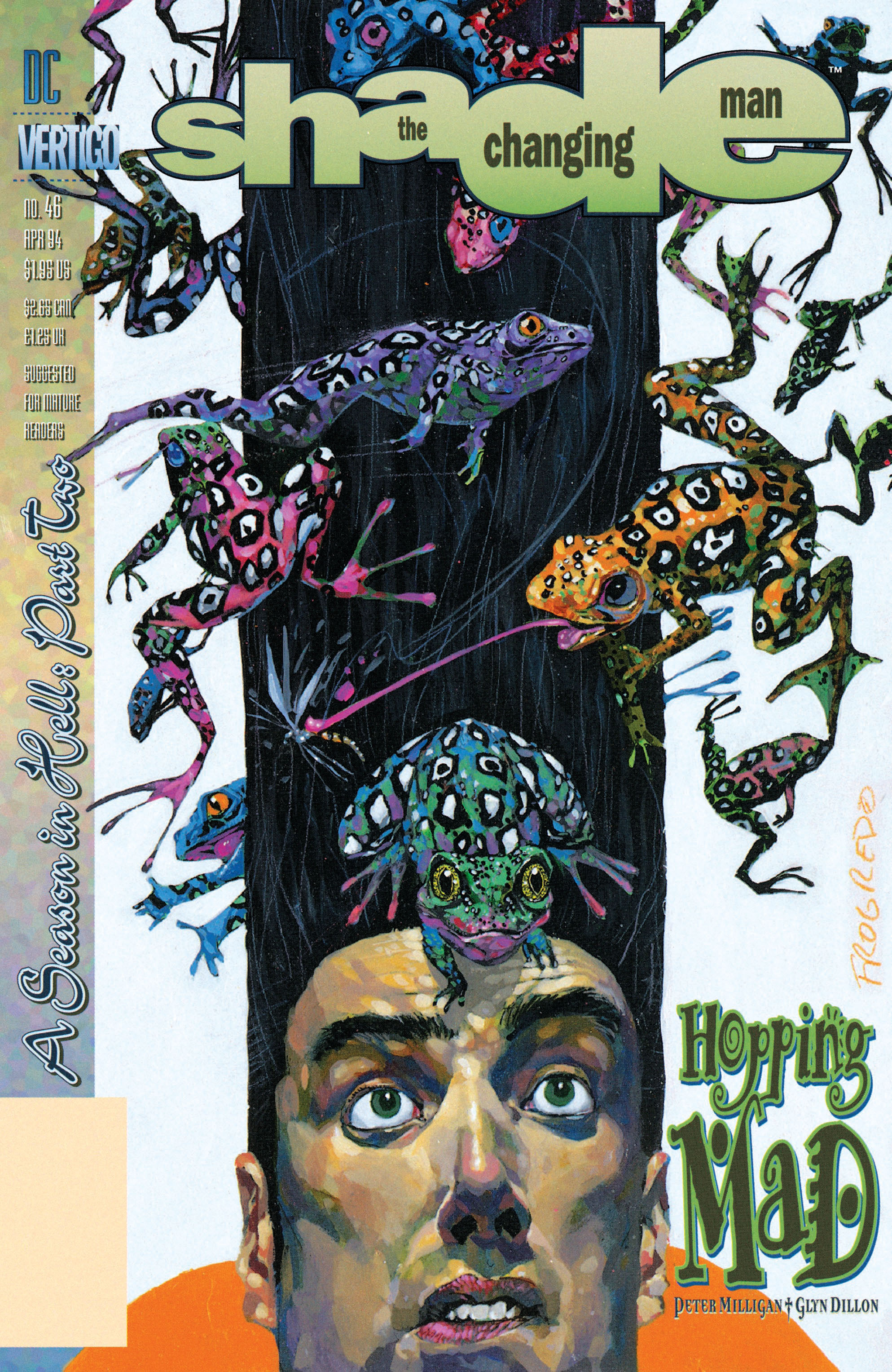 Read online Shade, the Changing Man comic -  Issue #46 - 1