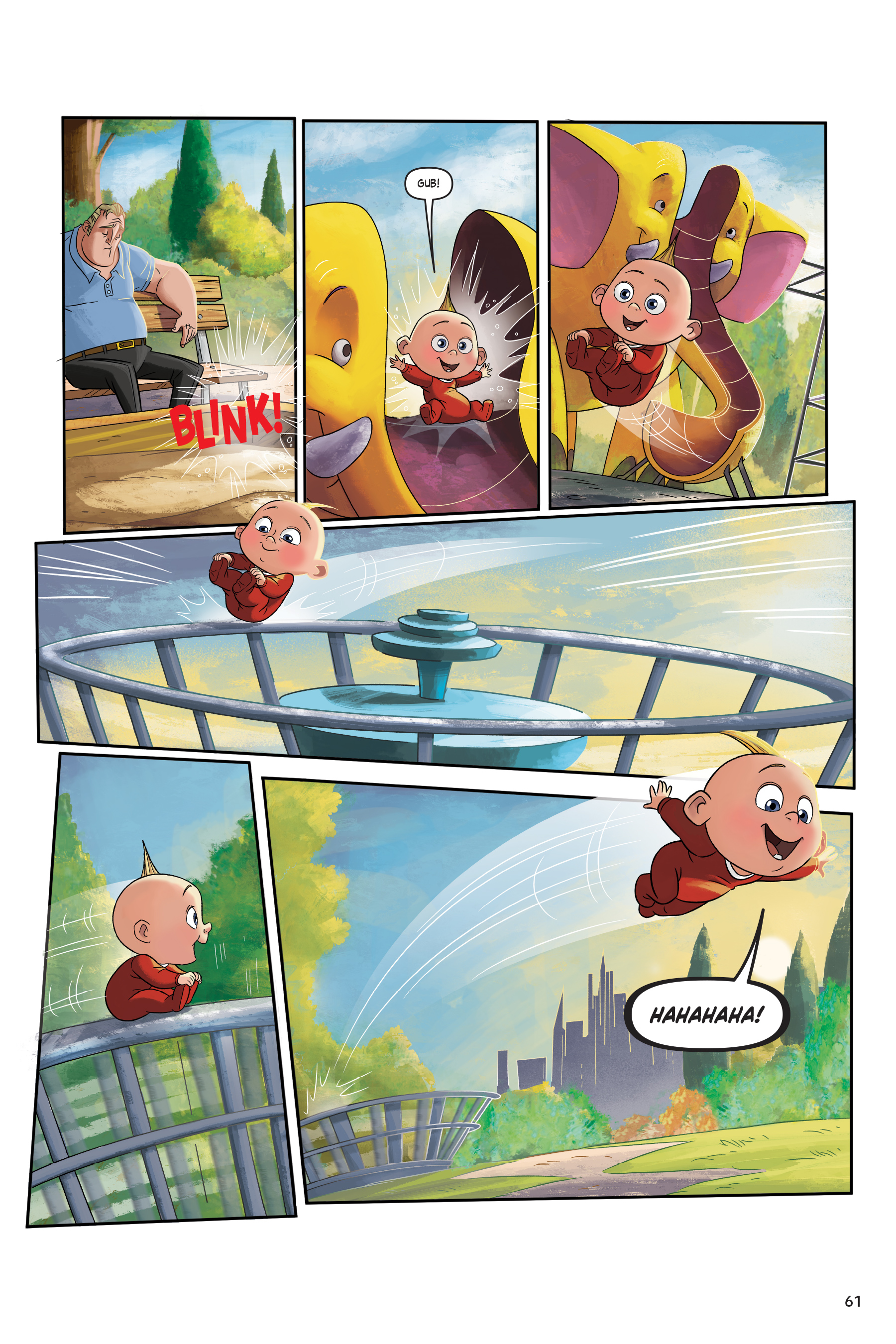 Read online Disney / Pixar The Incredibles 2: Crisis In Mid-Life! & Other Stories comic -  Issue # _TPB - 61