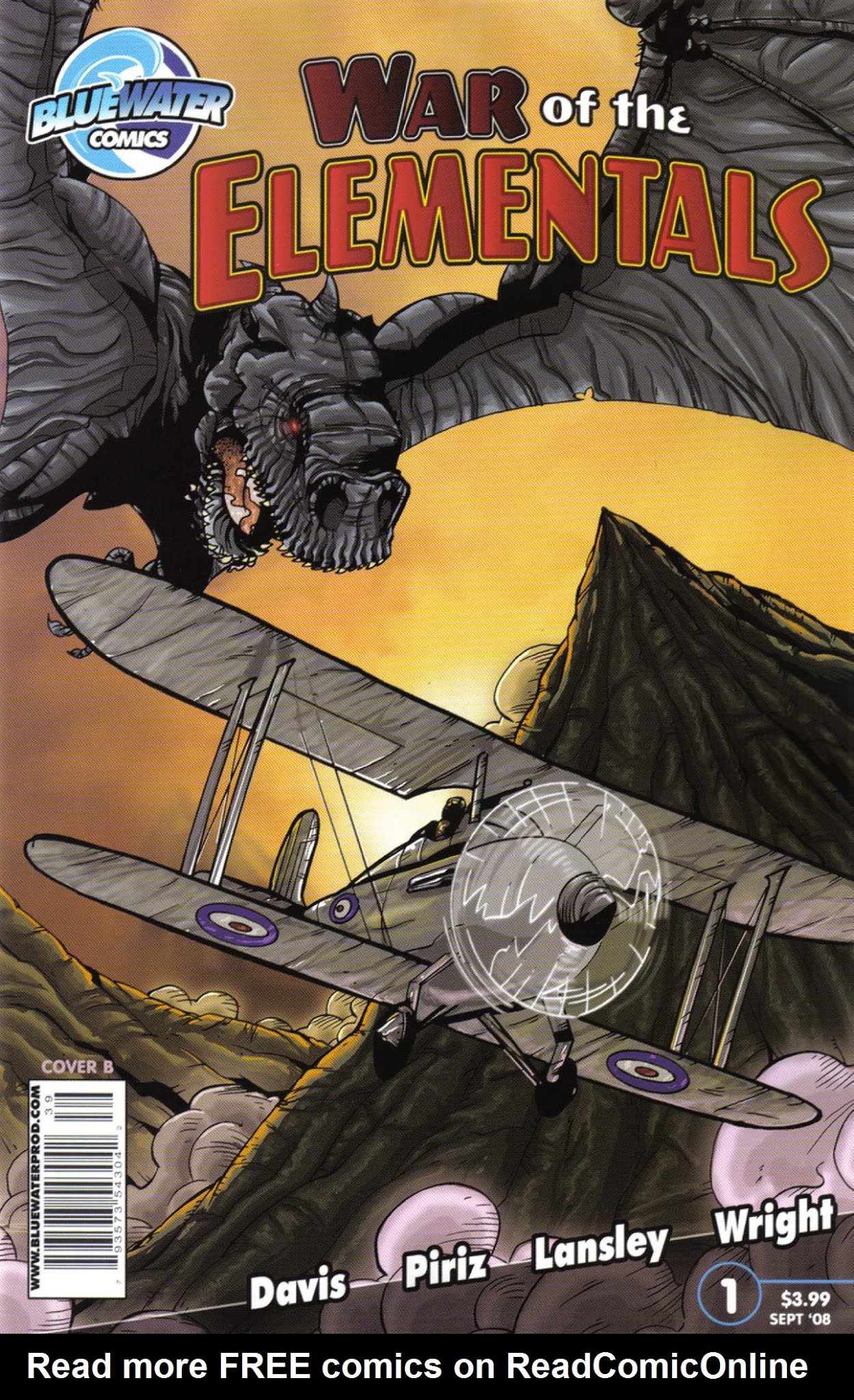 Read online War of The Elementals comic -  Issue #1 - 1