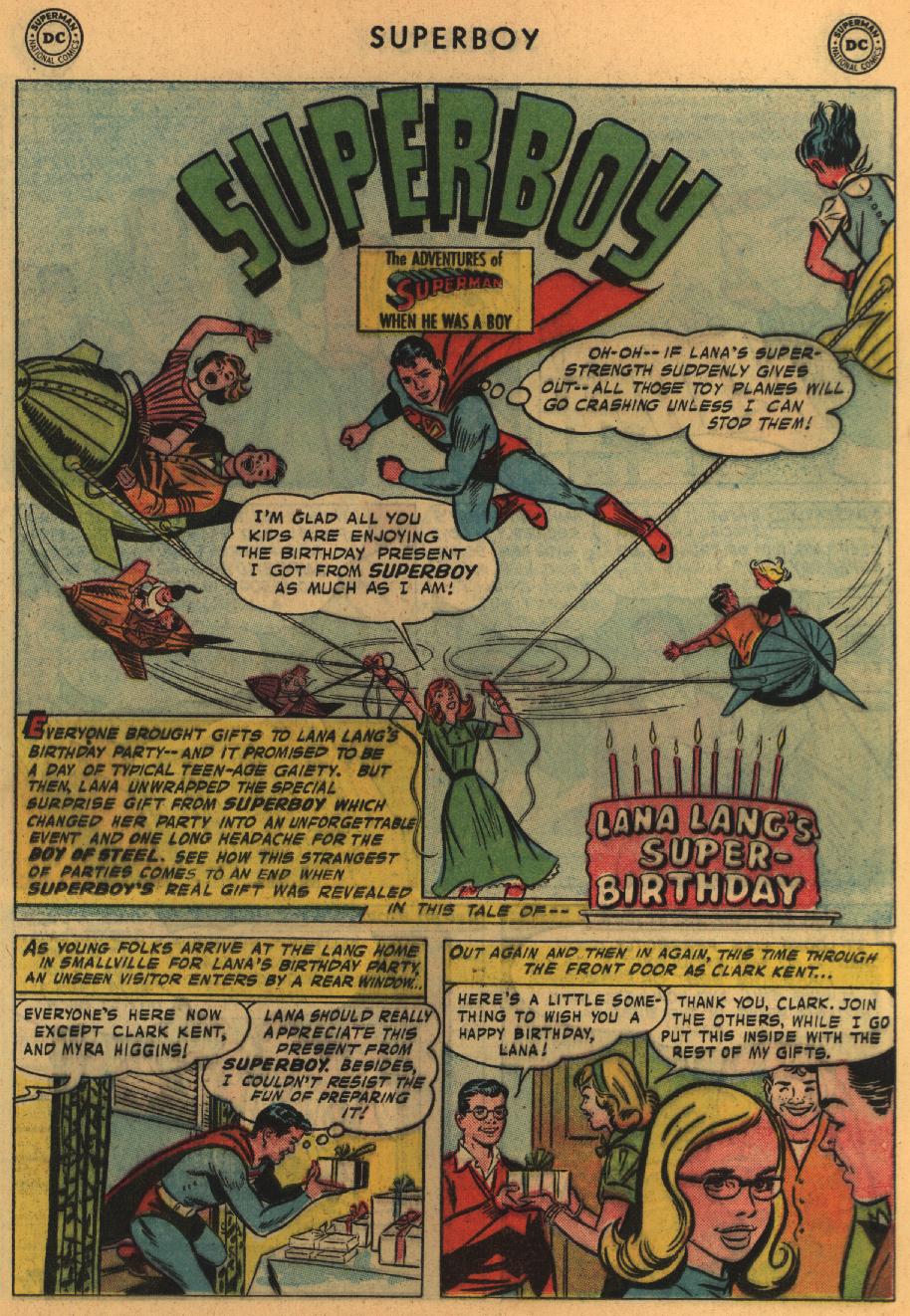 Read online Superboy (1949) comic -  Issue #64 - 11