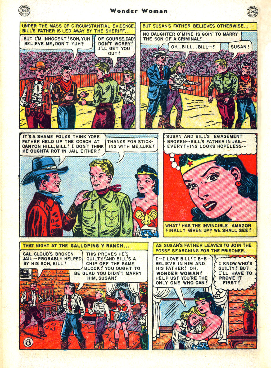 Read online Wonder Woman (1942) comic -  Issue #45 - 46