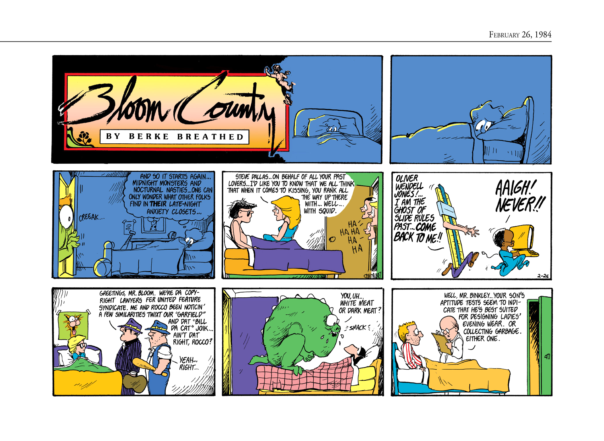 Read online The Bloom County Digital Library comic -  Issue # TPB 4 (Part 1) - 63