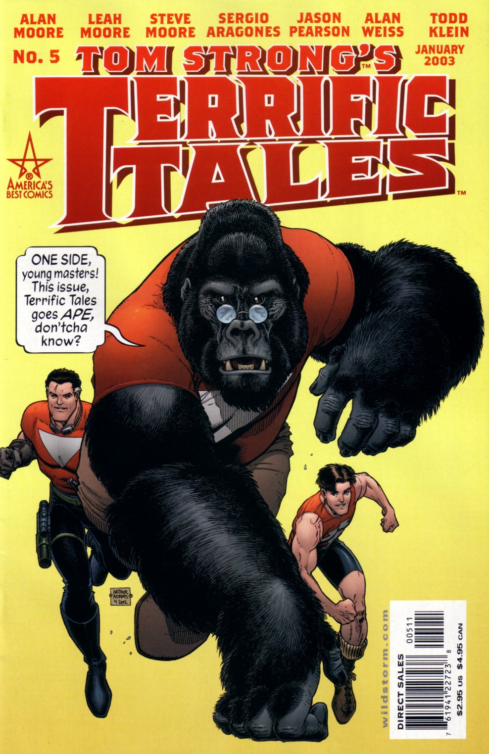 Read online Tom Strong's Terrific Tales comic -  Issue #5 - 1
