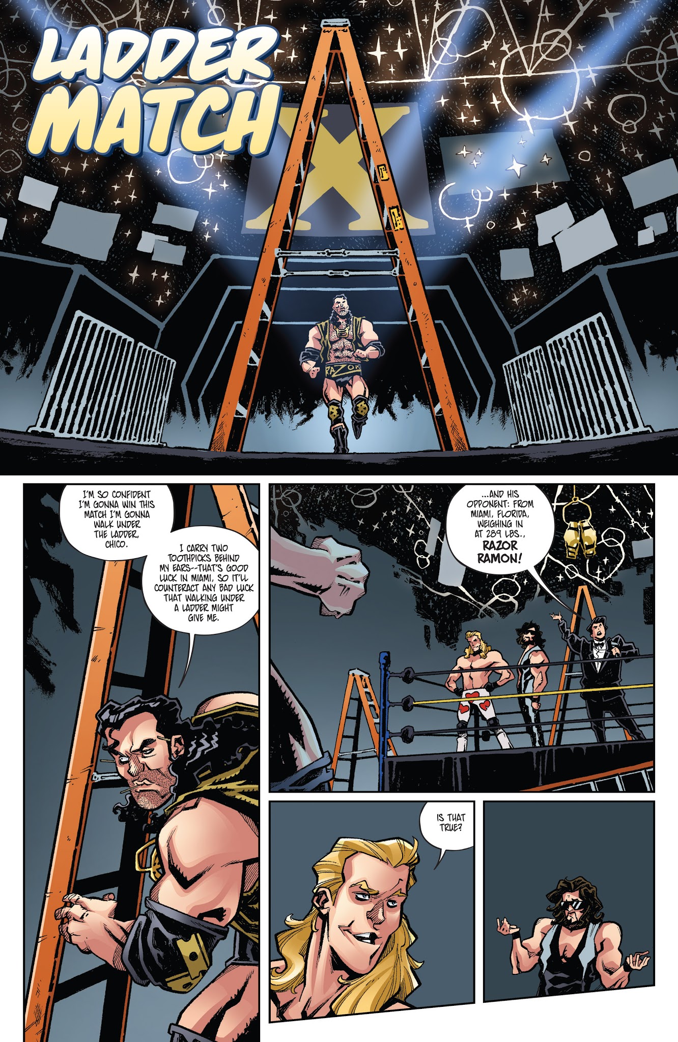 Read online WWE: Wrestlemania 2017 Special comic -  Issue # Full - 3