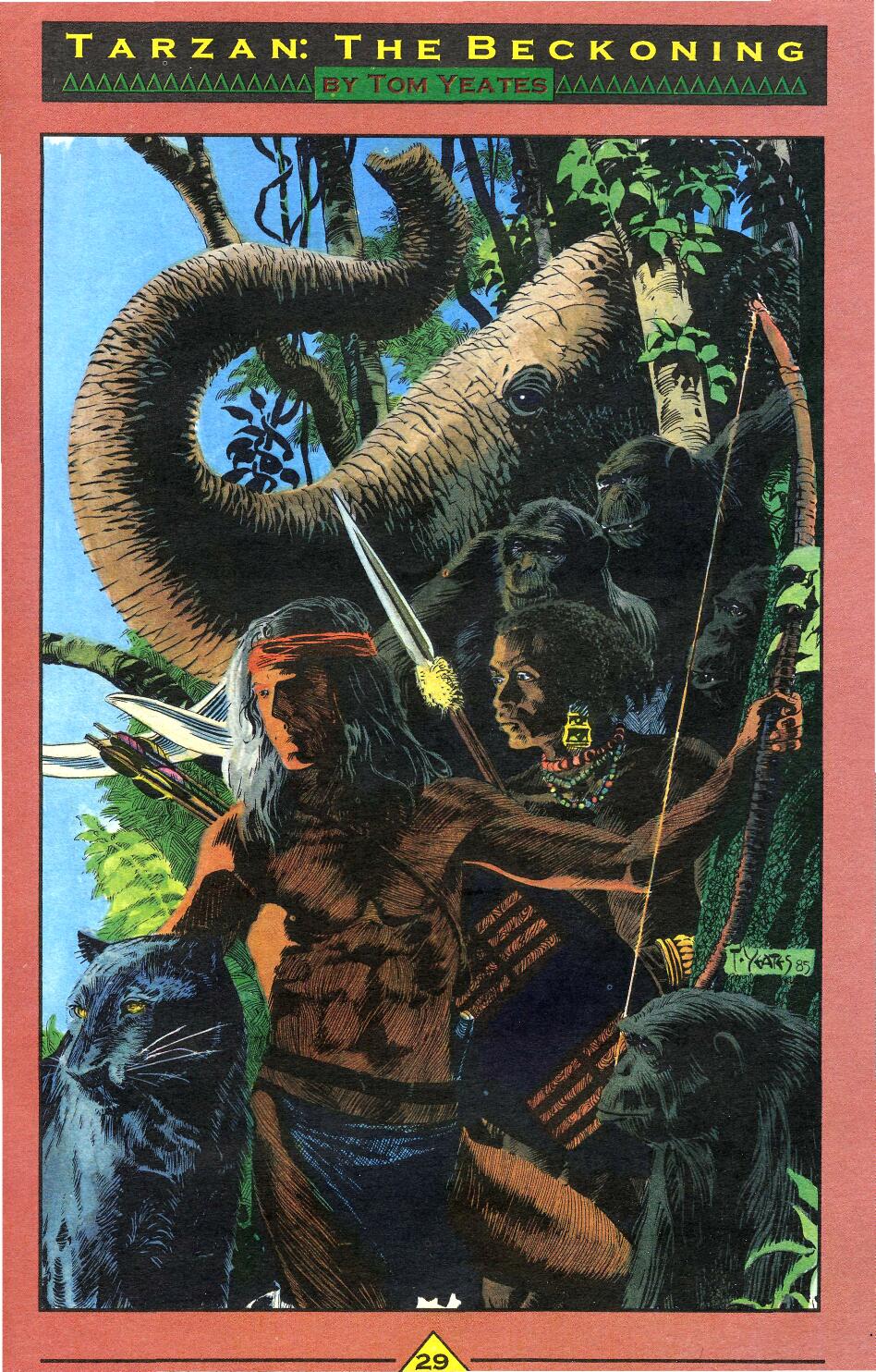 Read online Tarzan the Warrior comic -  Issue #2 - 29